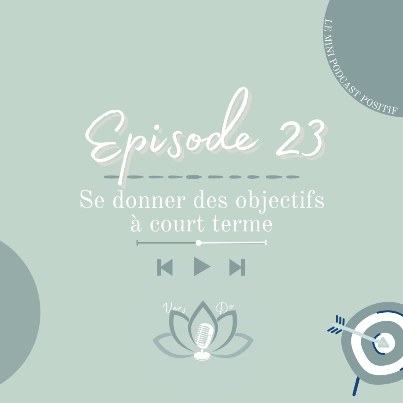 Episode 23 : Se donner des objectifs à court terme