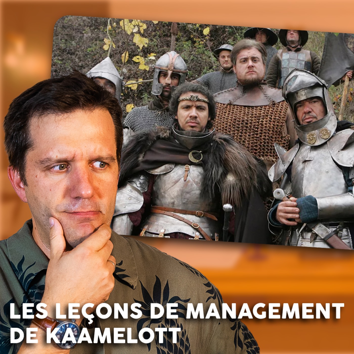 cover art for Les LEÇONS de management de KAAMELOTT (ou COMMENT manager des éléments FAIBLES ?) | Table Ronde