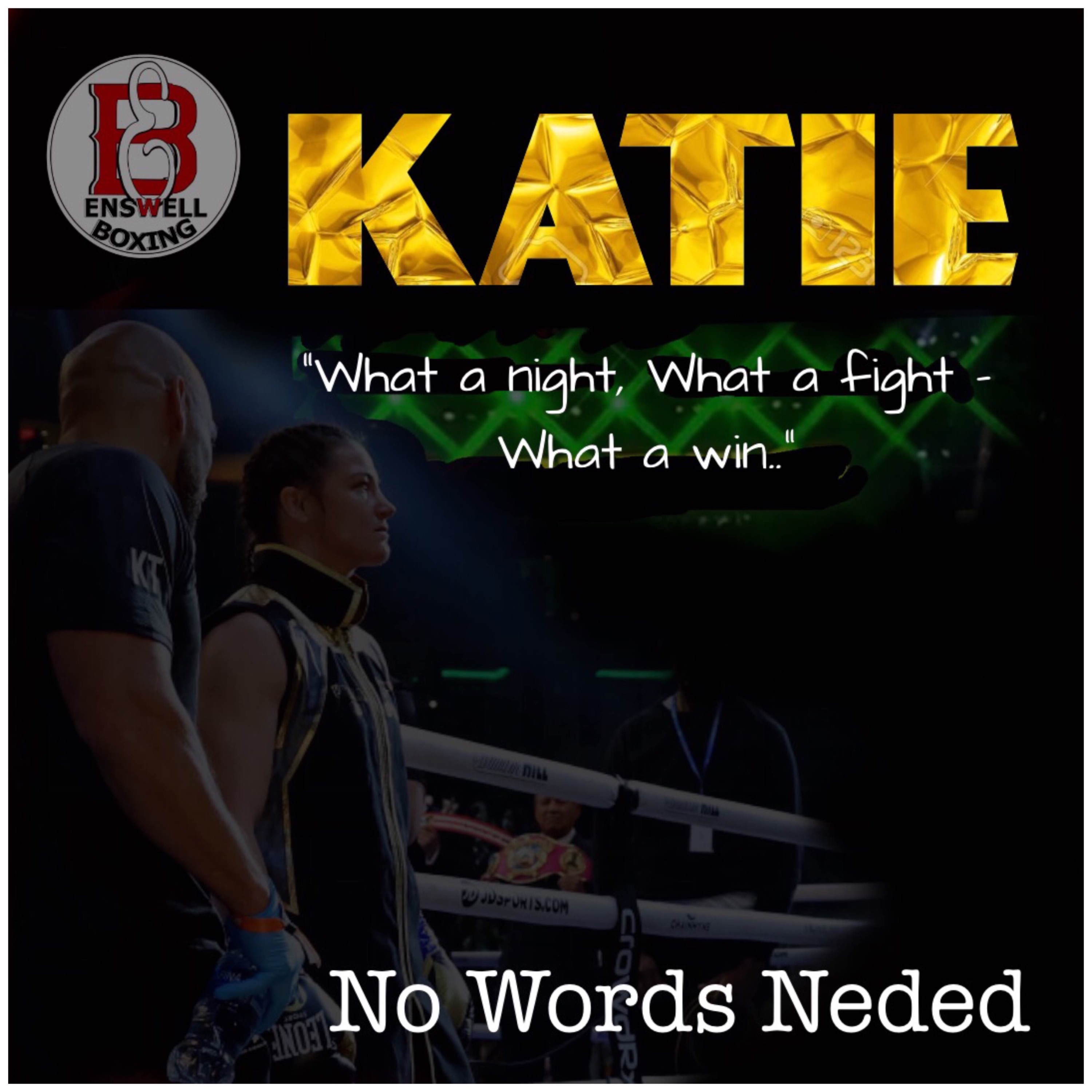 cover art for KATIE TAYLOR  - No Words Needed