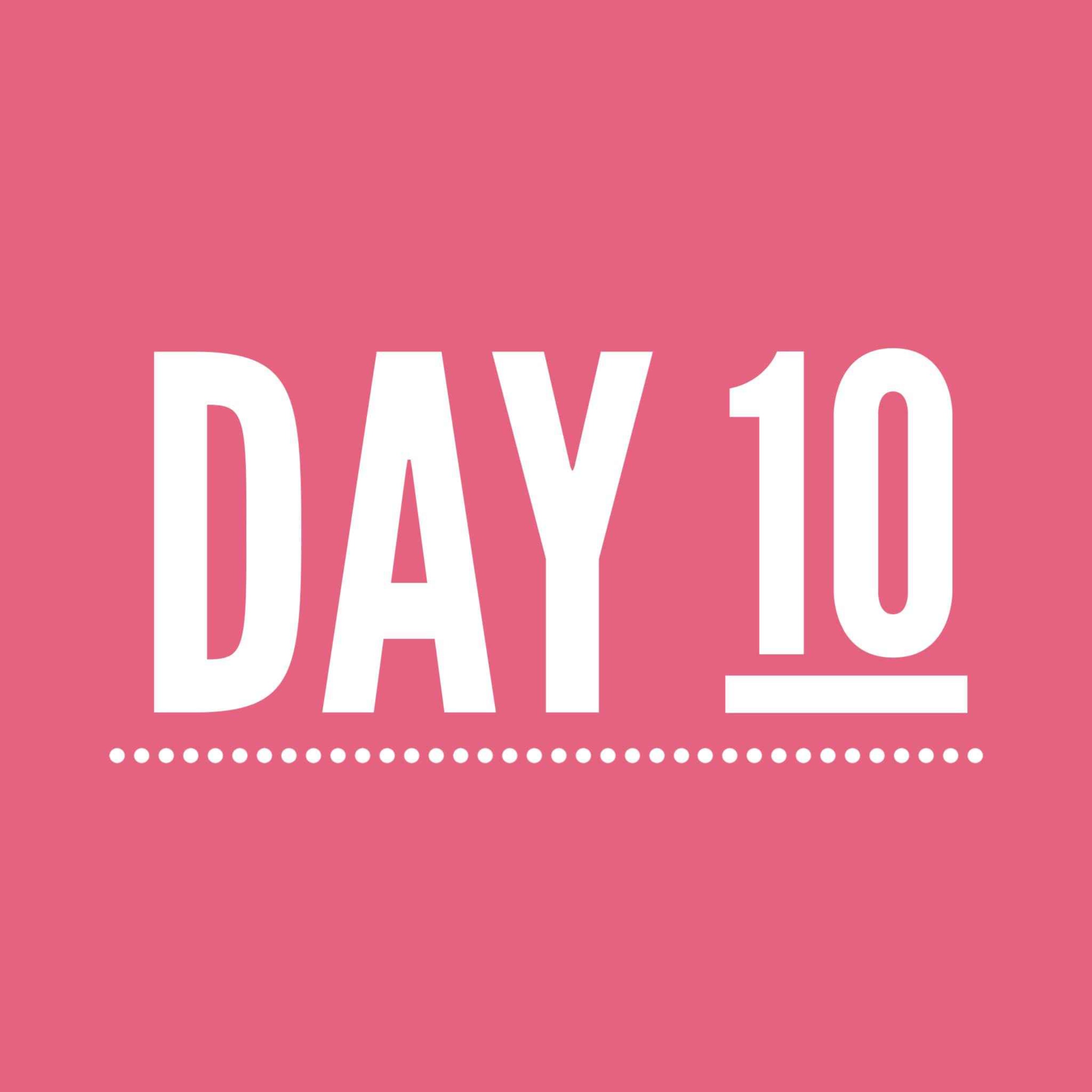 Gina's Facebook Live - Day 10 - Evening episode artwork