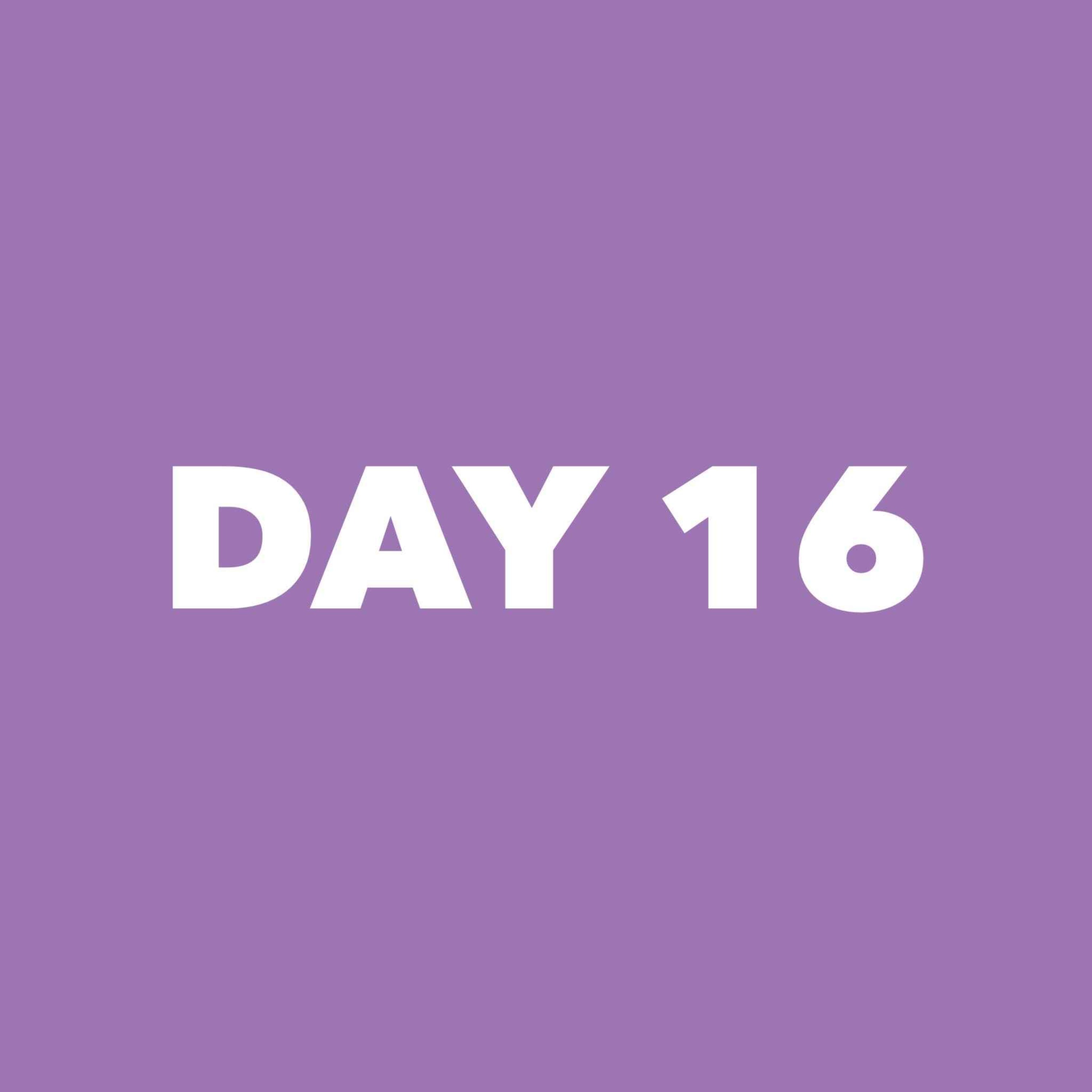 Gina's Facebook Live - Day 16 - Evening episode artwork