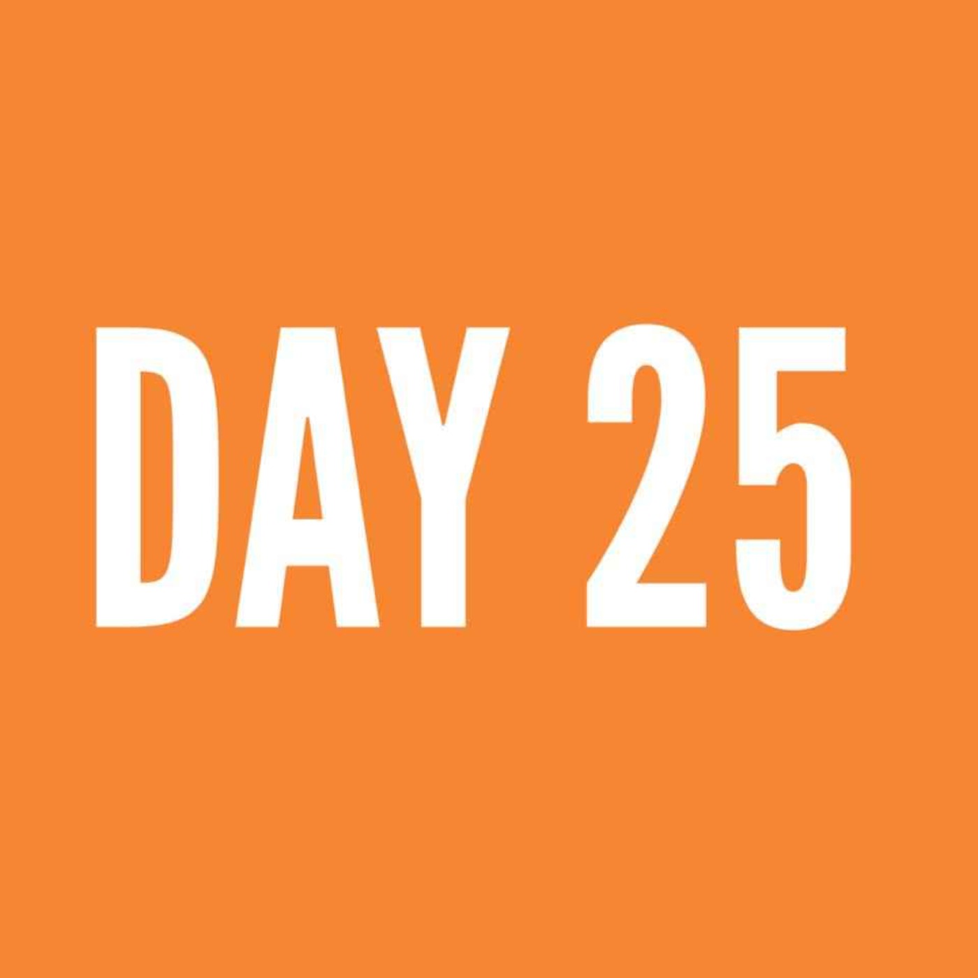 Gina's Facebook Live - Day 25 - Morning episode artwork