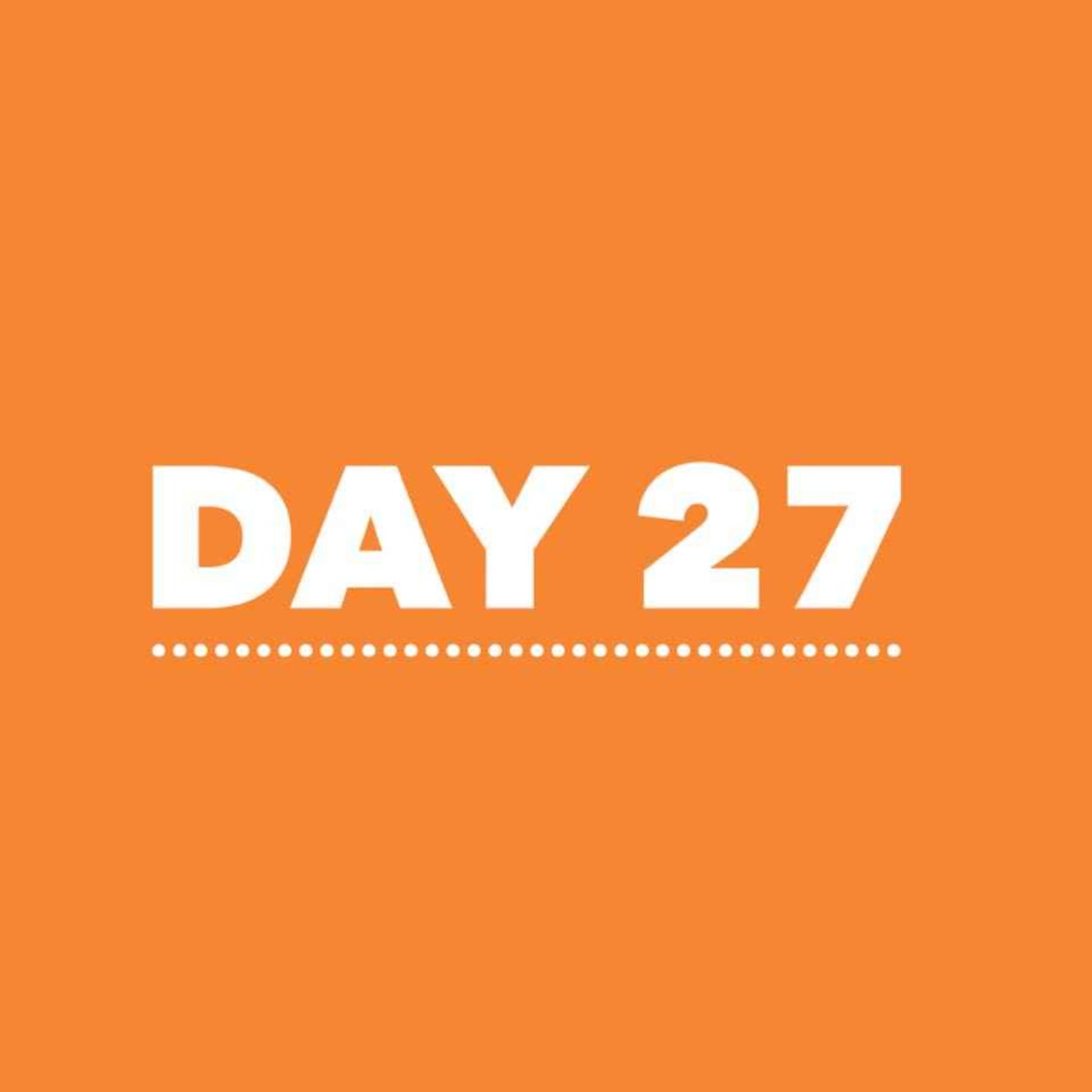 Gina's Facebook Live - Day 27 - Morning episode artwork