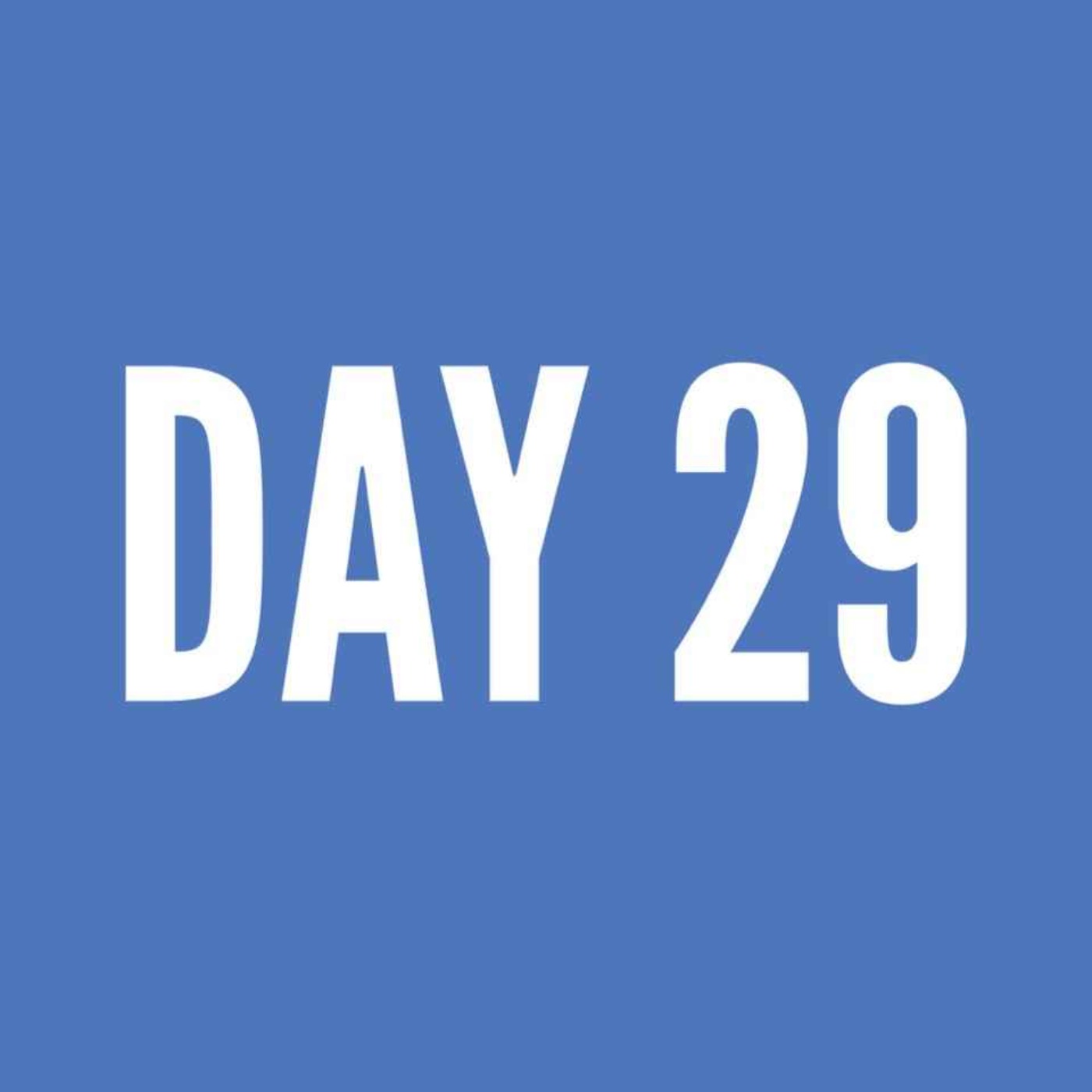 Gina's Facebook Live - Day 29 - Evening episode artwork