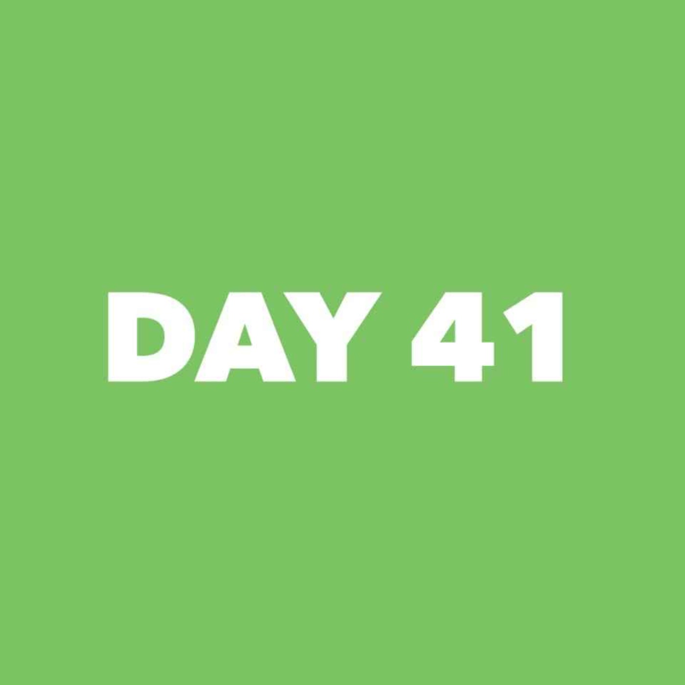 Gina's Facebook Live - Day 41 - Morning episode artwork