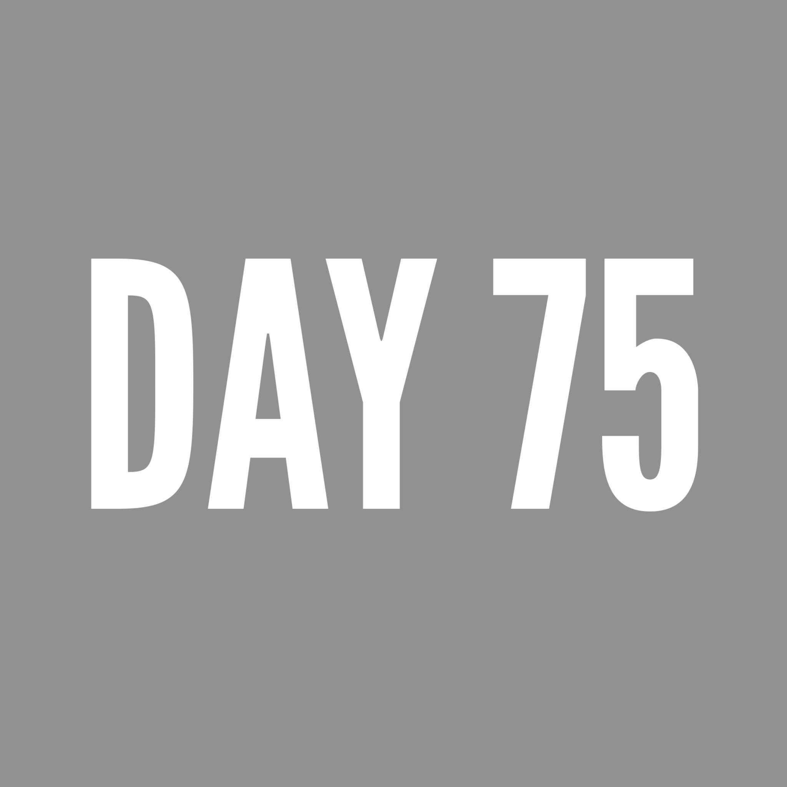 Gina's Facebook Live - Day 75 - Morning episode artwork