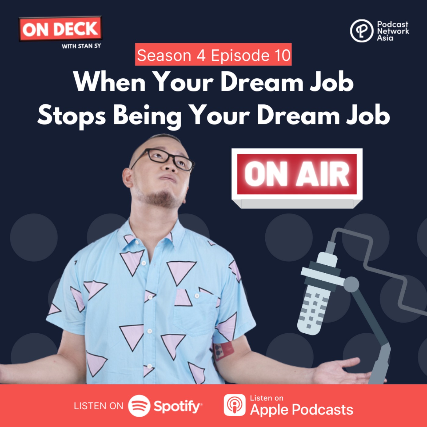 cover art for S4E10: When Your Dream Job Stops Being Your Dream Job