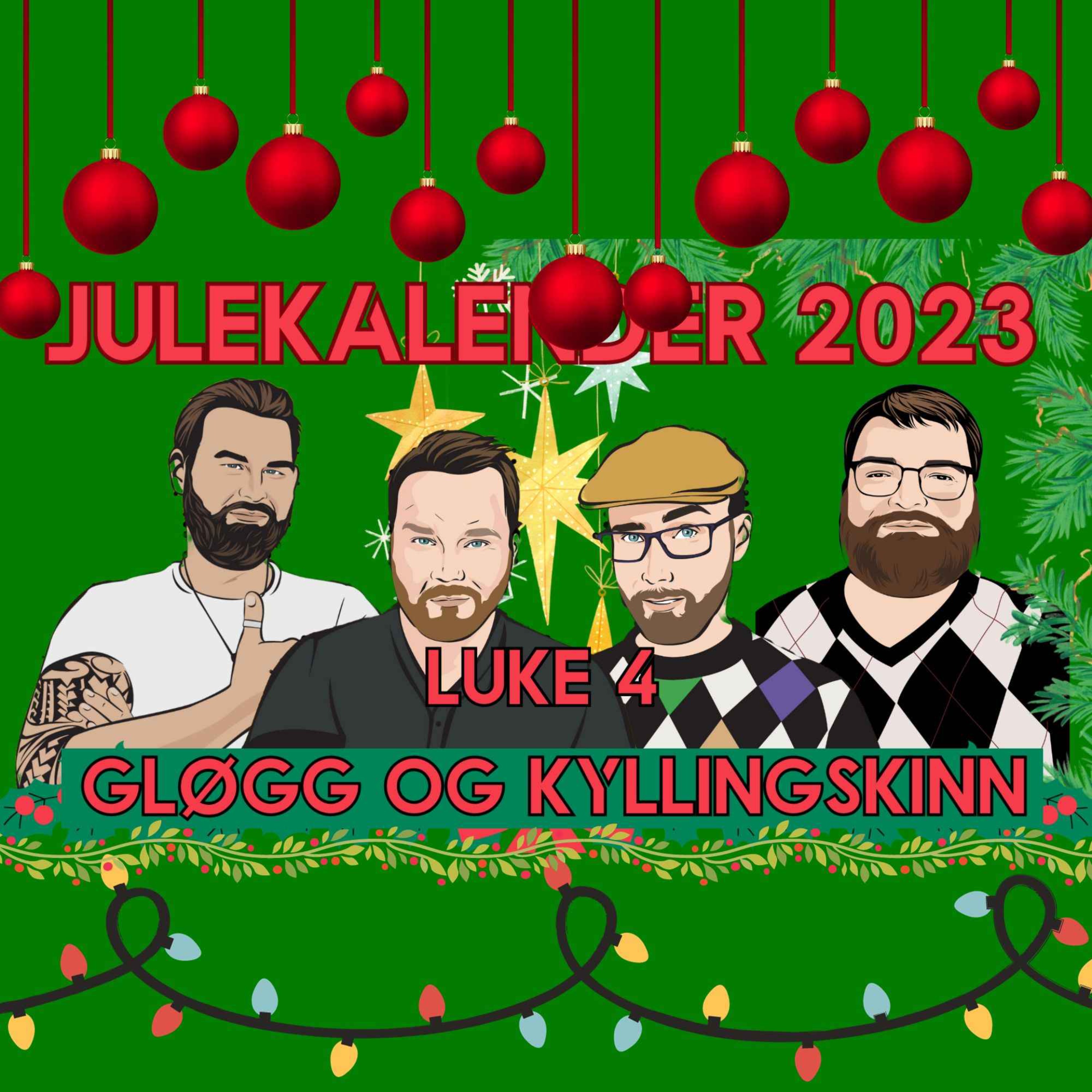 cover art for Smakstest av Fritert kyllinghud... & Gløgg | LUKE 4 AV 24 | Gamingklubbens Julekalender 2023