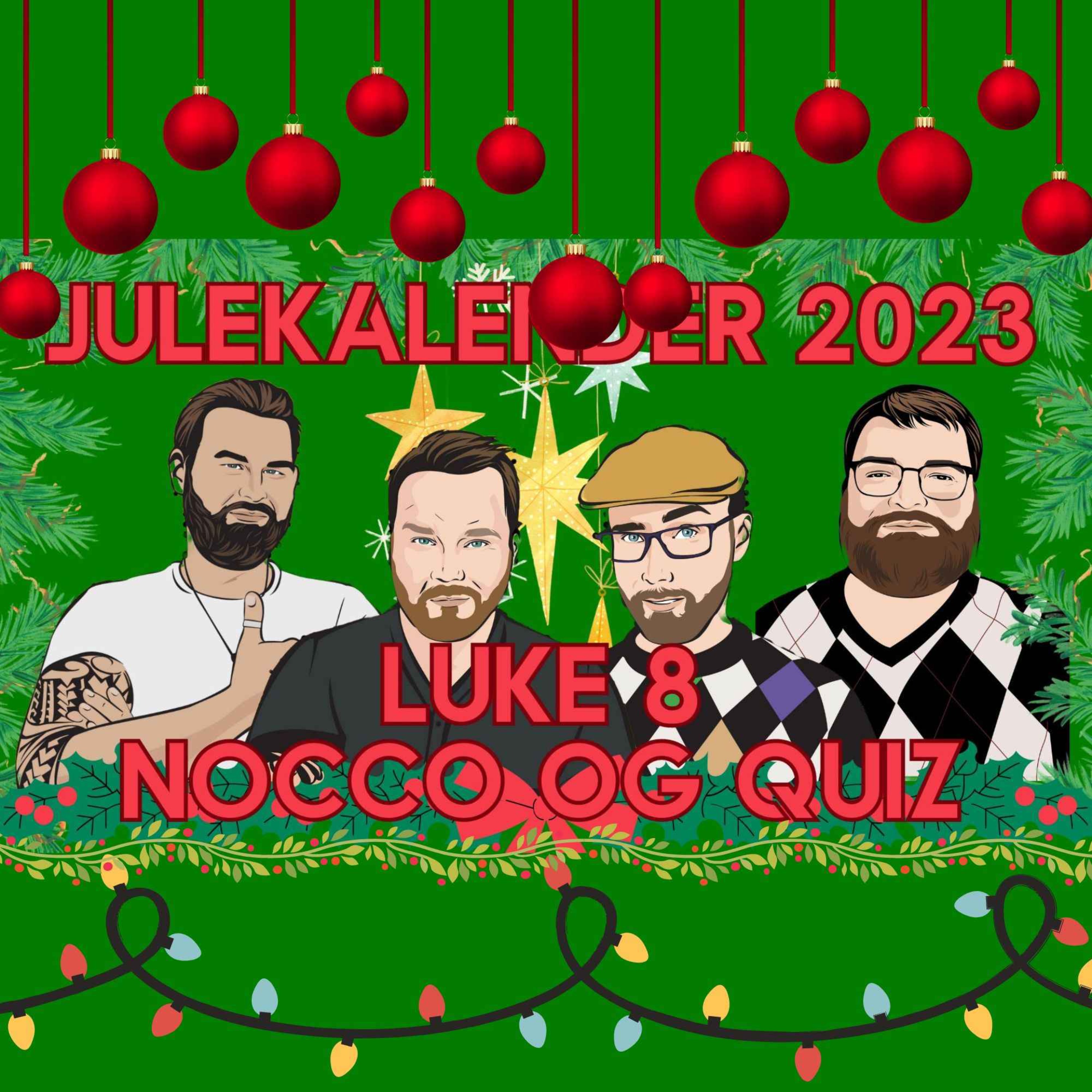 cover art for Nocco Skumnisse og Juleost på tube | LUKE 8 AV 24 | Gamingklubbens Julekalender 2023