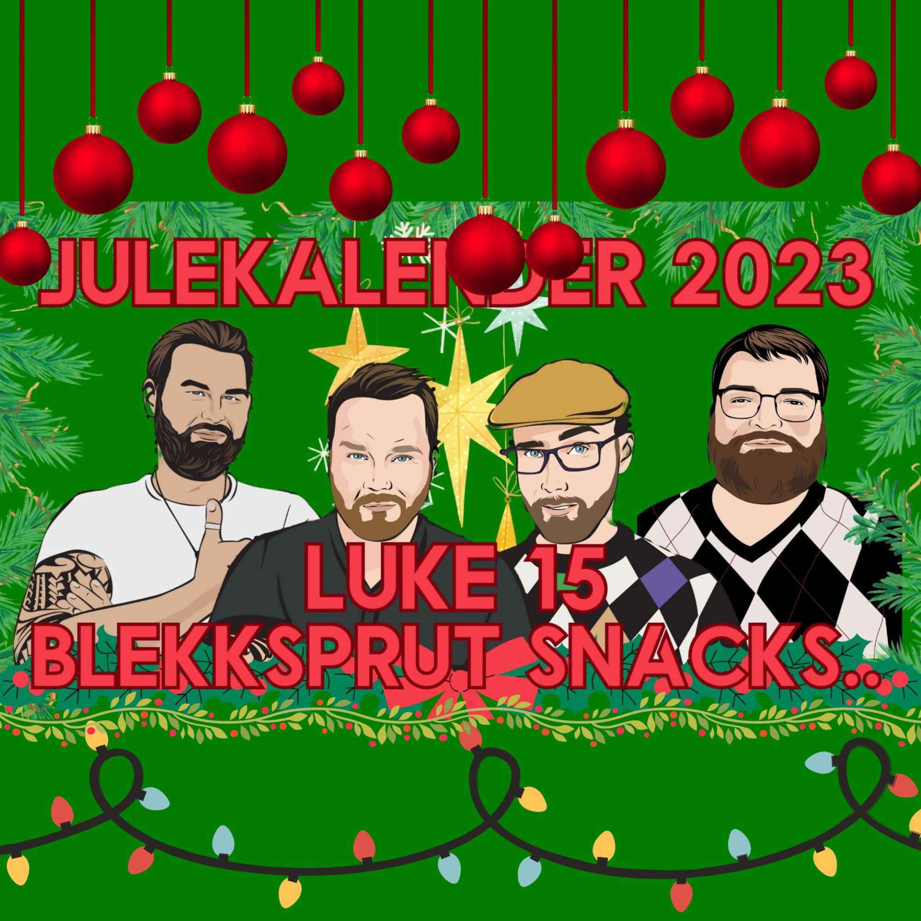 cover art for BLEKKSPRUT til jul & Nøgne Ø Gingerbread Ale | LUKE 15 AV 24 | Gamingklubbens Julekalender 2023