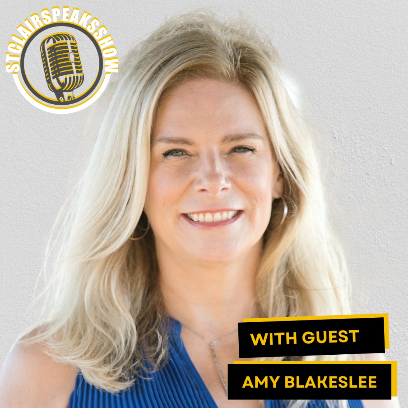 The StclairSpeaksShow Podcast with Amy Blakeslee - Awakening Through Anxiety And Overcoming Limiting Beliefs. Image
