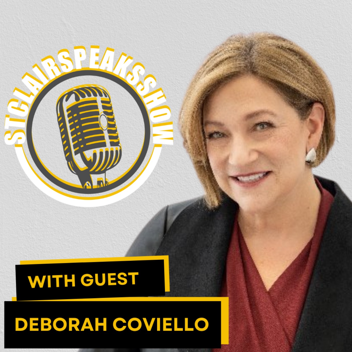 The StclairSpeaksShow Podcast with Deborah Ann Coviello - The CEO's Compass | Empathetic Leadership Image