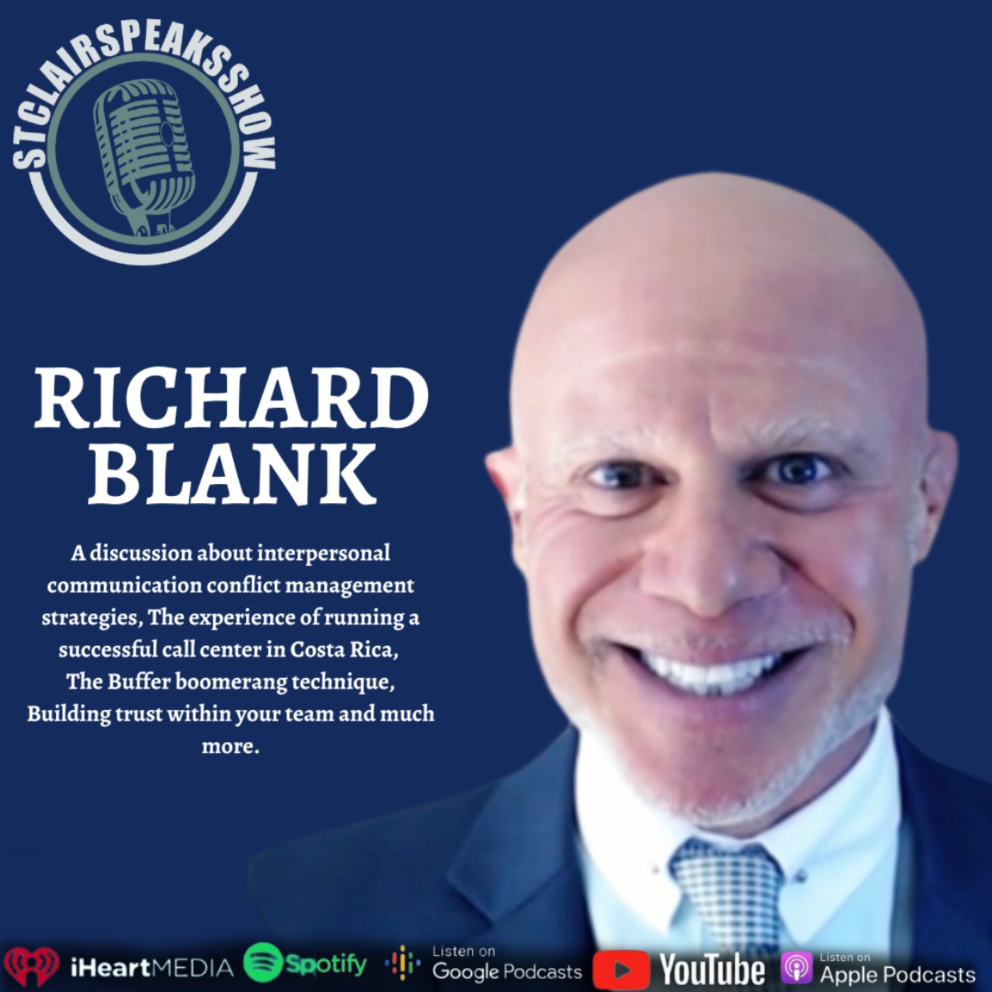 The Stclairspeaksshow featuring Richard Blank