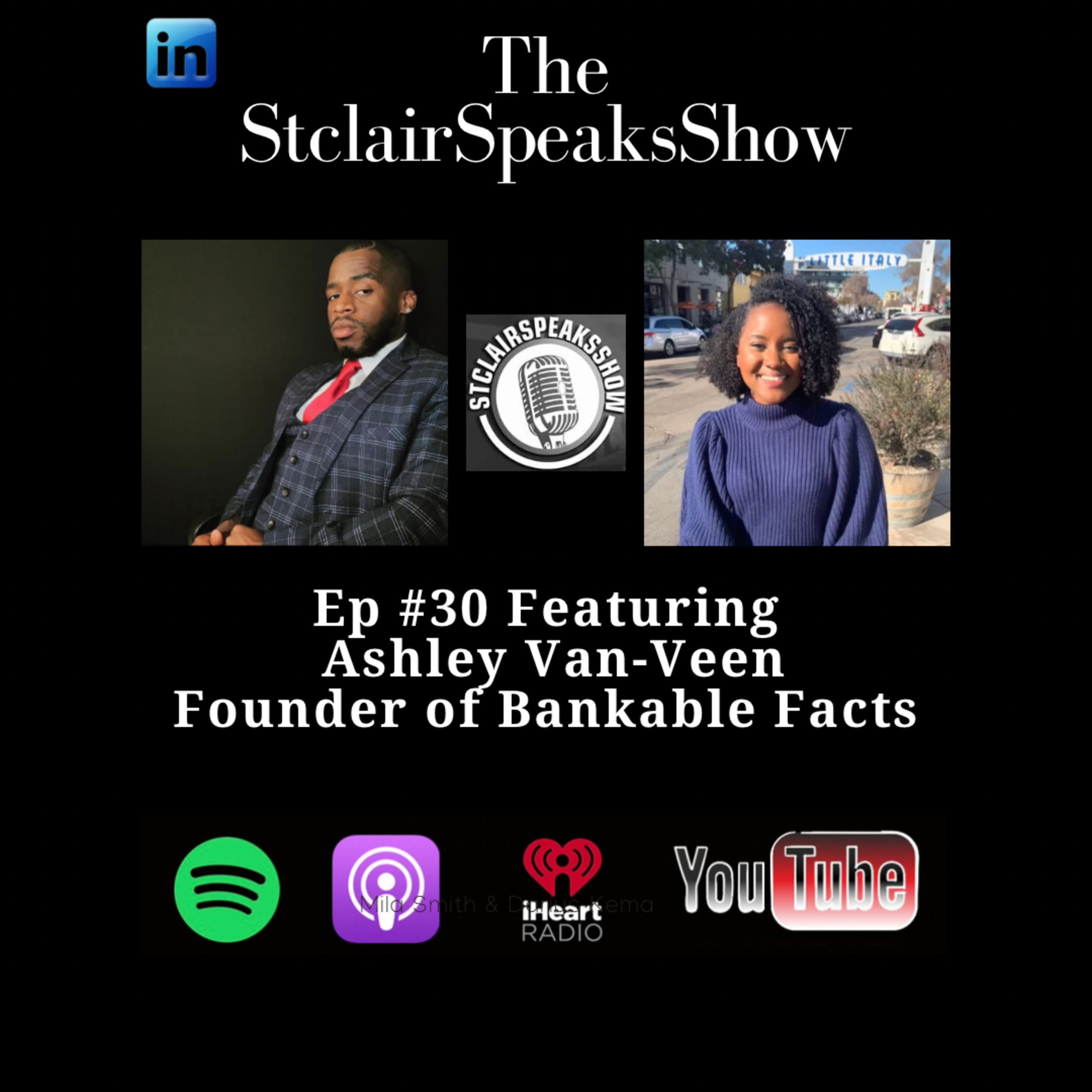 The StClairSpeaks Show Episode 30 Featuring Ashley Van-Veen Image
