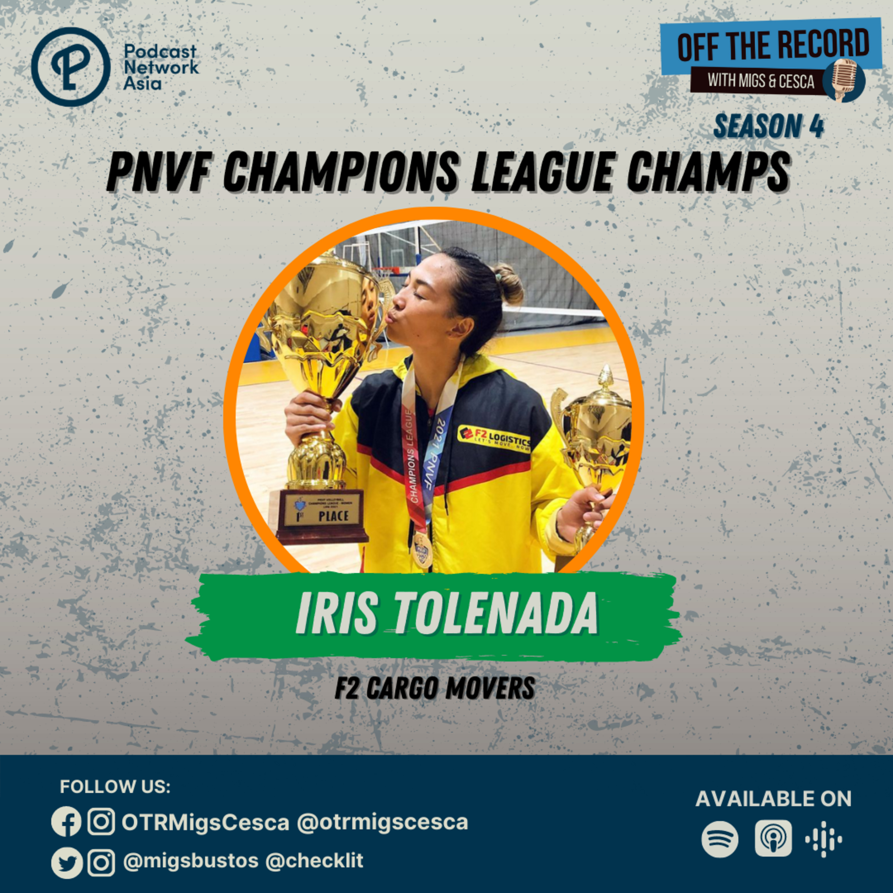 S05E05 (Part 1): PNVF Champions League Champs with Iris Tolenada