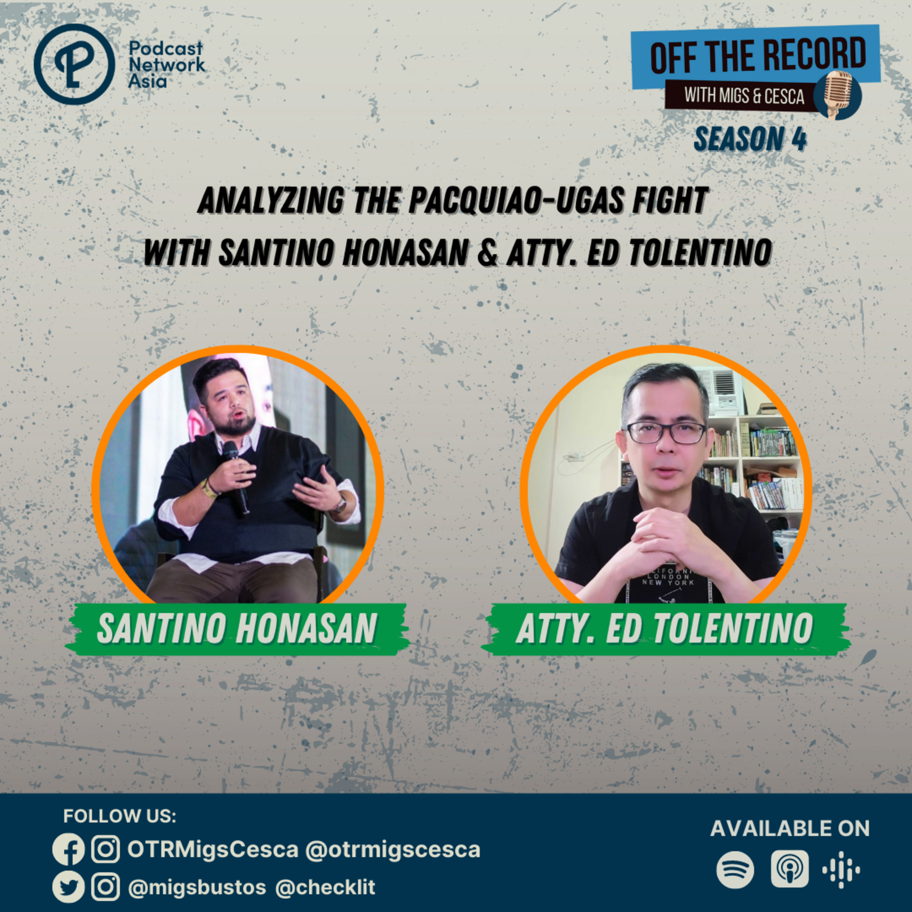 Off The Record with Migs and Cesca