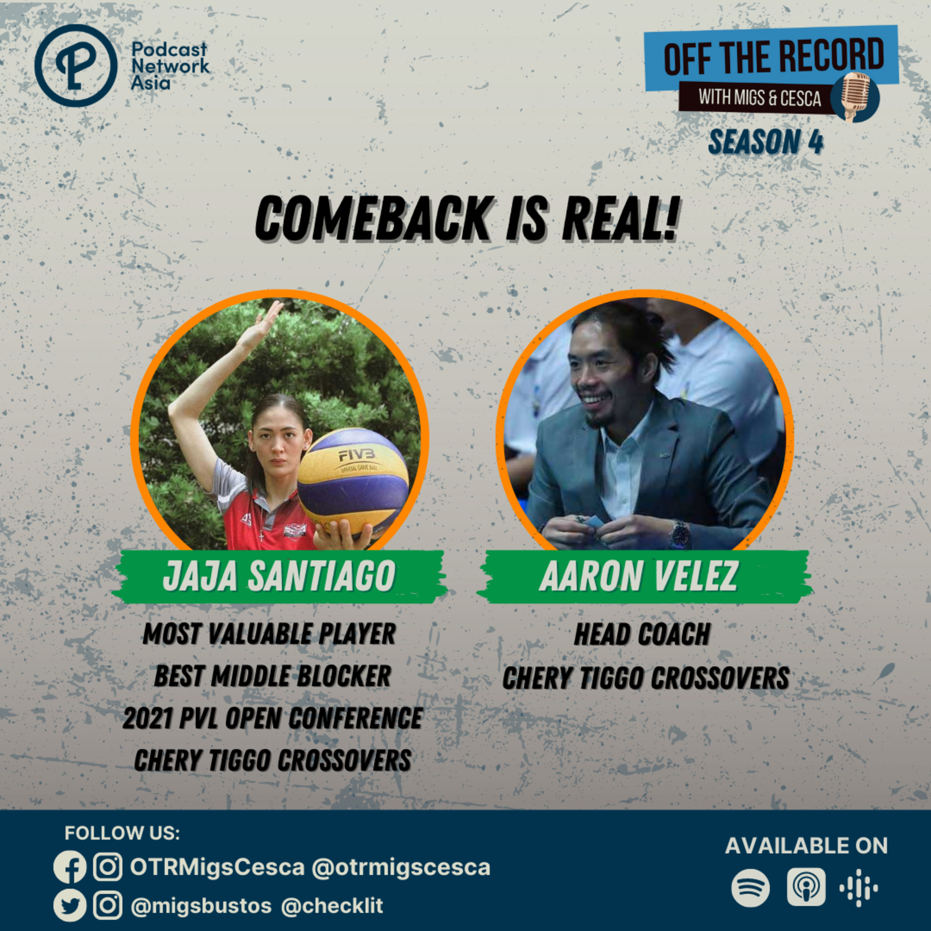 Off The Record with Migs and Cesca