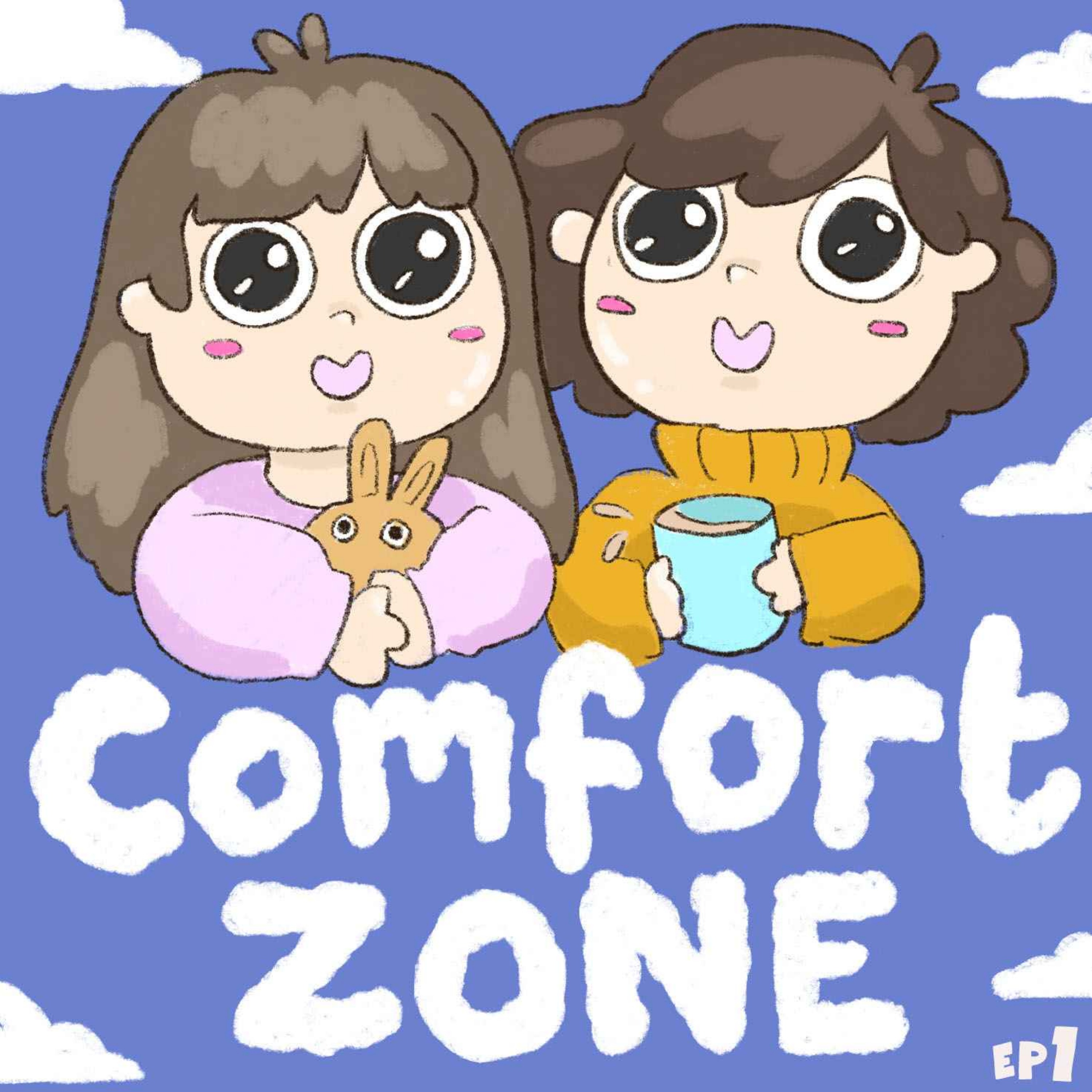 cover art for Kirsty and Briony's Comfort Zone - Pilot