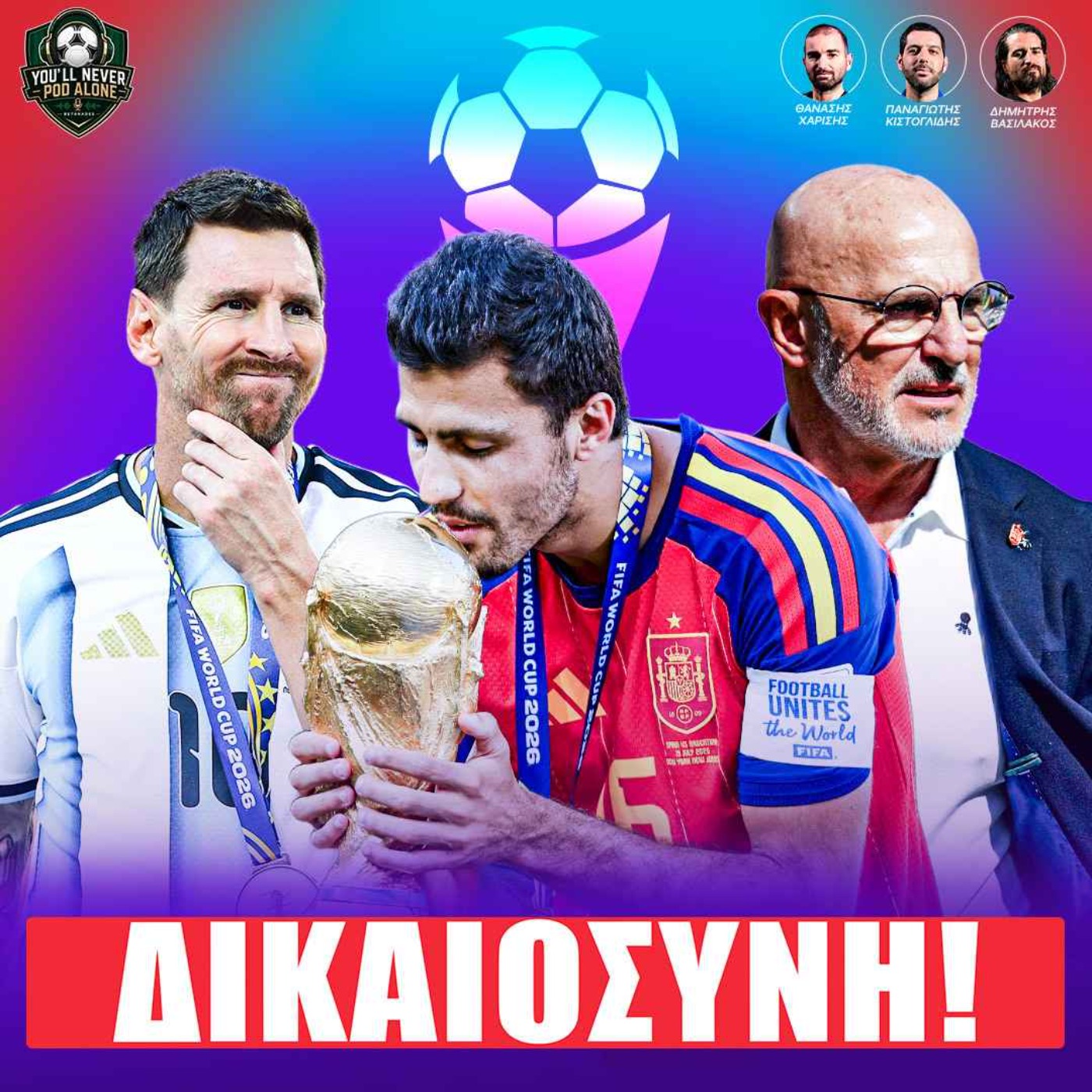🏆 ΔΙΚΑΙΟΣΥΝΗ ΑΠΕΝΑΝΤΙ ΣΤΟΝ ΘΕΟ & ΒΡΑΒΕΙΑ ΜΟΥΝΤΙΑΛ με ΚΑΛΥΤΕΡΟΥΣ vs ΧΕΙΡΟΤΕΡΟΥΣ ⚽️