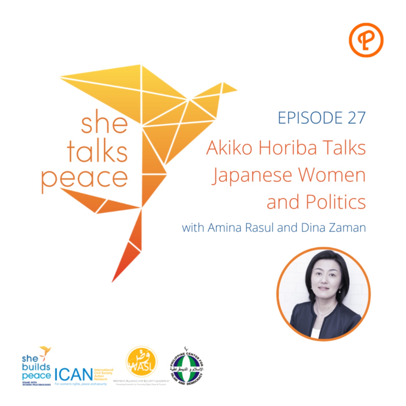 cover art for Ep. 27: Akiko Horiba Talks Japanese Women and Politics