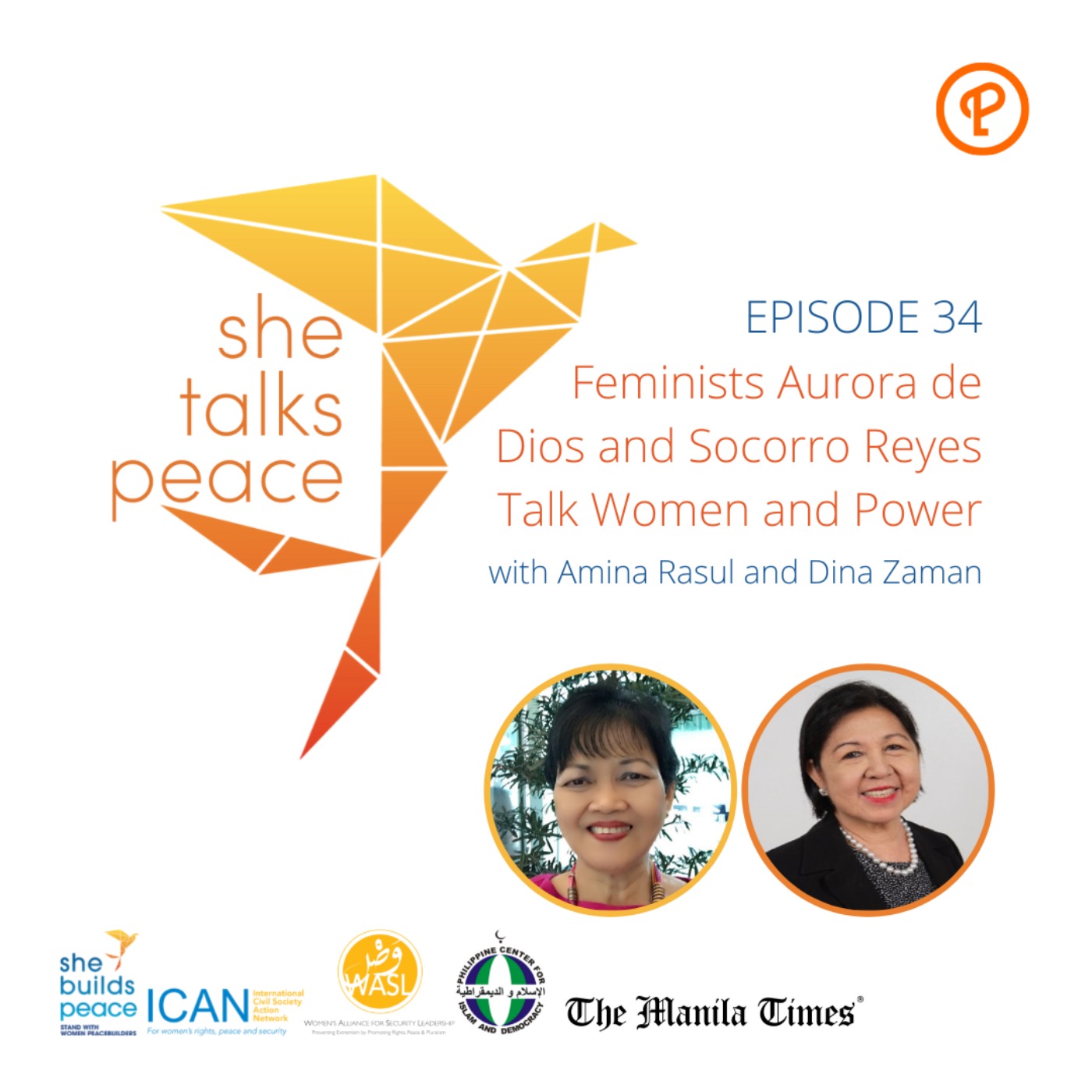 Ep. 34: Feminists Aurora de Dios and Socorro Reyes Talk Women and Power Description episode artwork