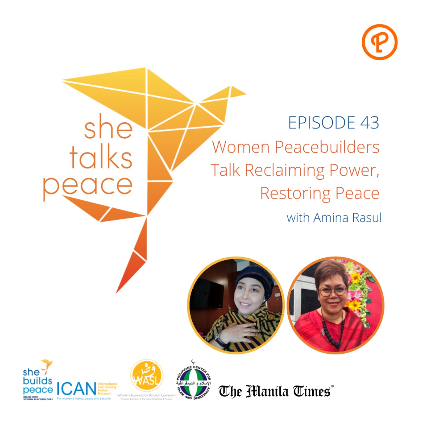 Ep. 43: Women Peacebuilders Talk Reclaiming Power, Restoring Peace episode artwork