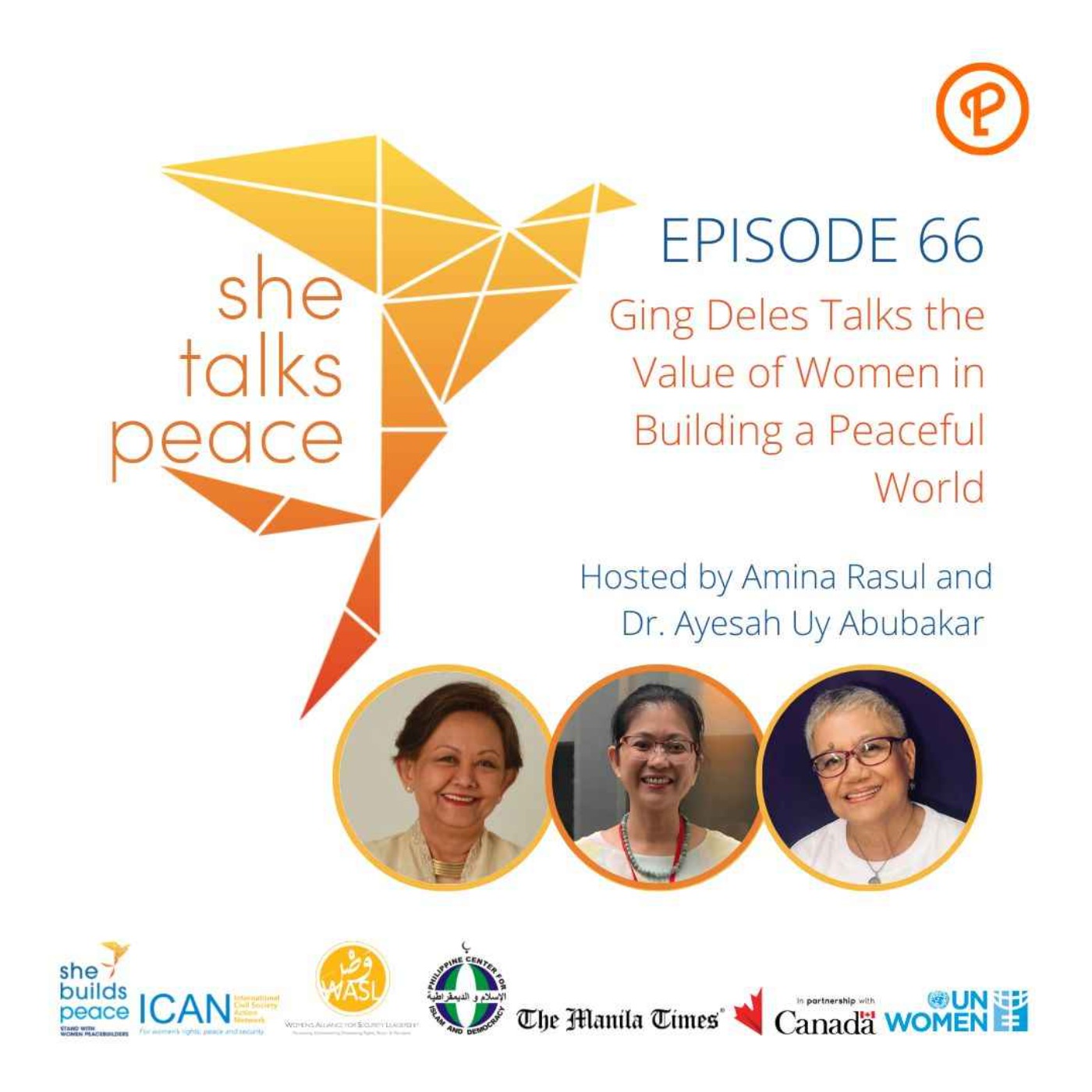 Ep. 66: Ging Deles Talks the Value of Women in Building a Peaceful World episode artwork