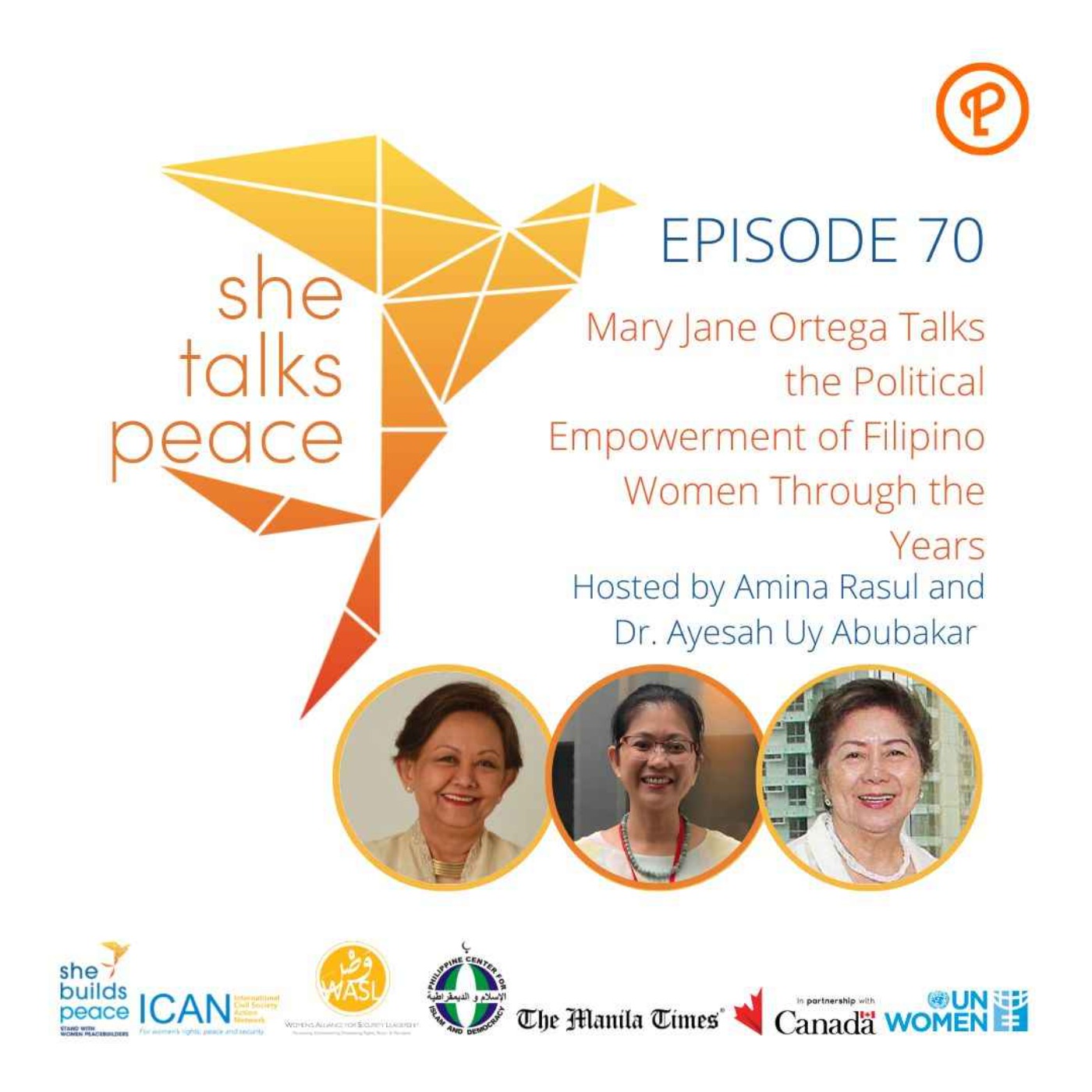Ep. 70: Mary Jane Ortega Talks the Political Empowerment of Filipino Women Through the Years episode artwork