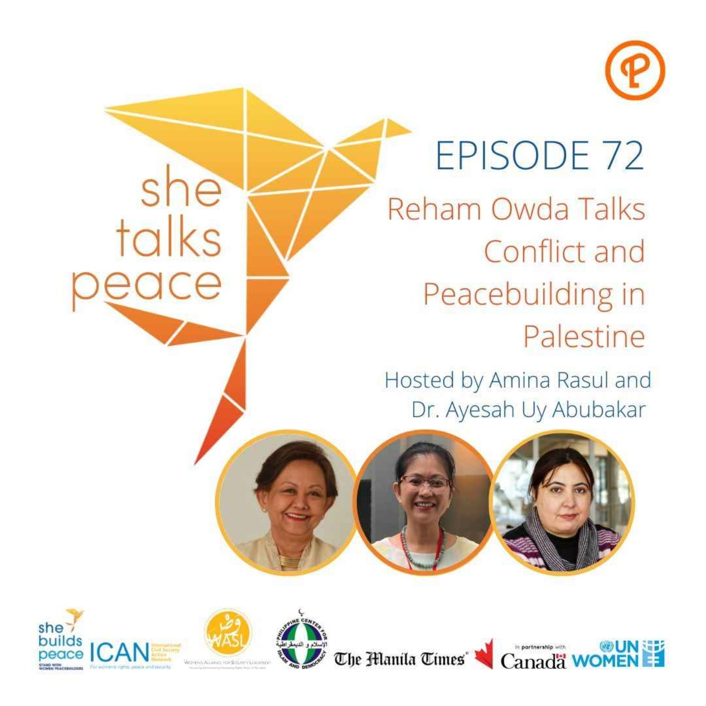 Ep. 72: Reham Owda Talks Conflict and Peacebuilding in Palestine episode artwork