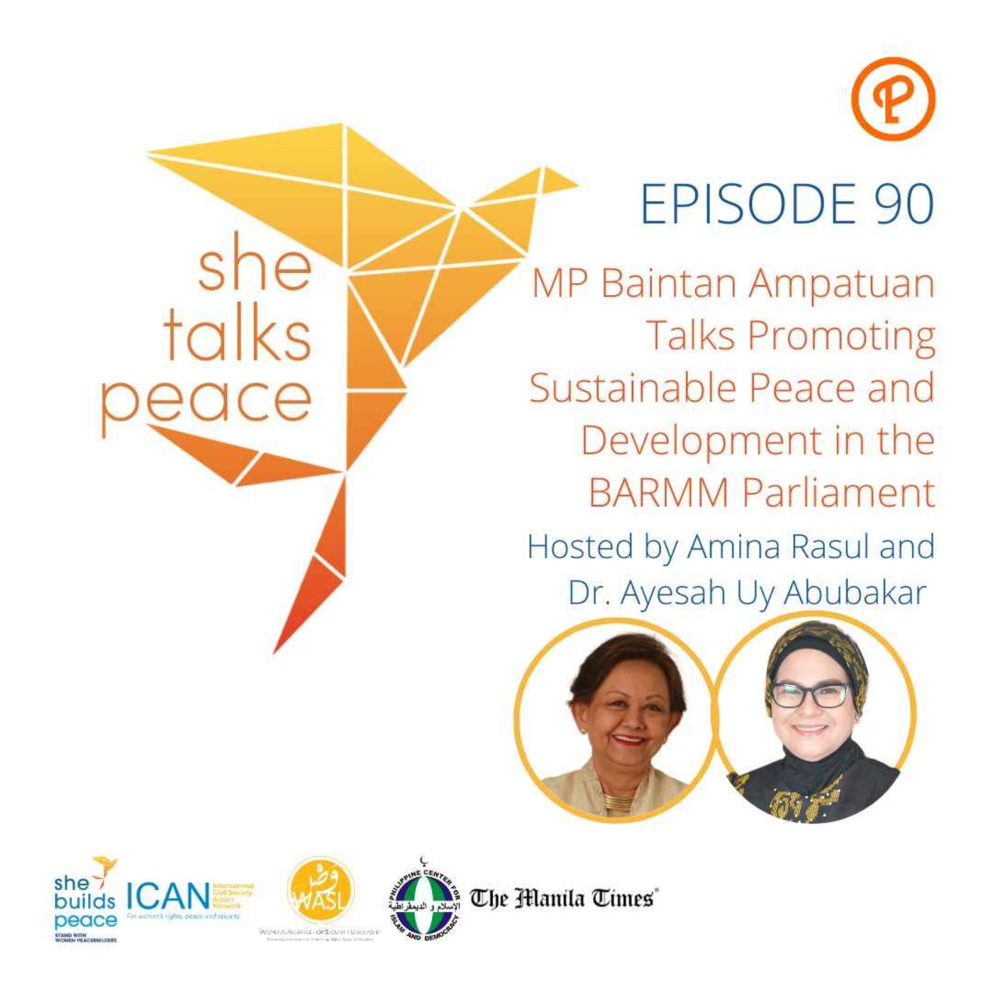 Ep. 90: MP Baintan Ampatuan Talks Promoting Sustainable Peace and Development in the BARMM Parliament episode artwork