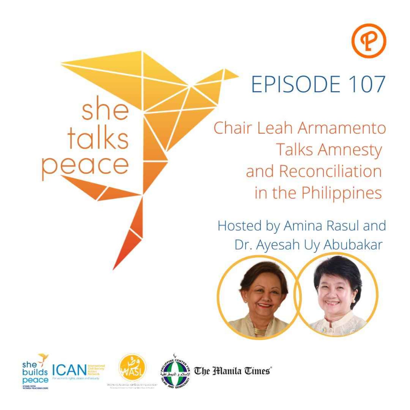 Ep. 107: Chair Leah Armamento Talks Amnesty and Reconciliation in the Philippines episode artwork