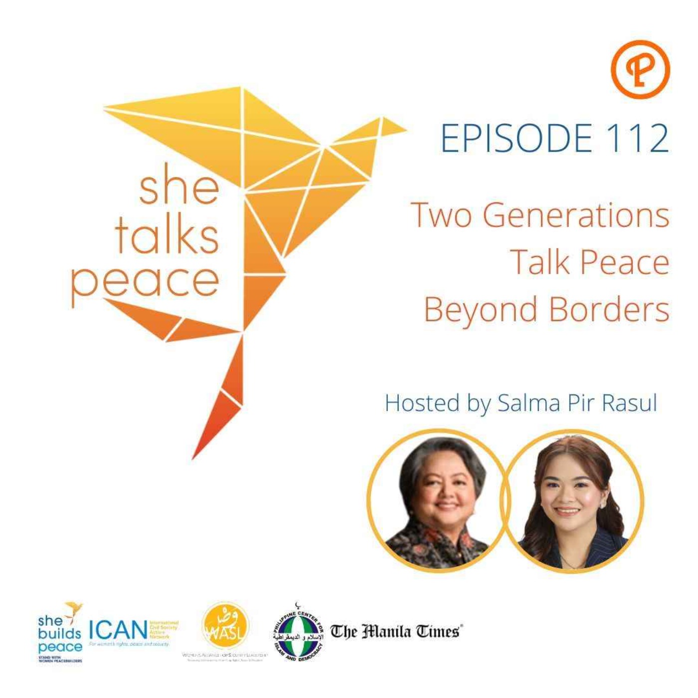 cover art for Ep. 112: Two Generations Talk Peace Beyond Borders