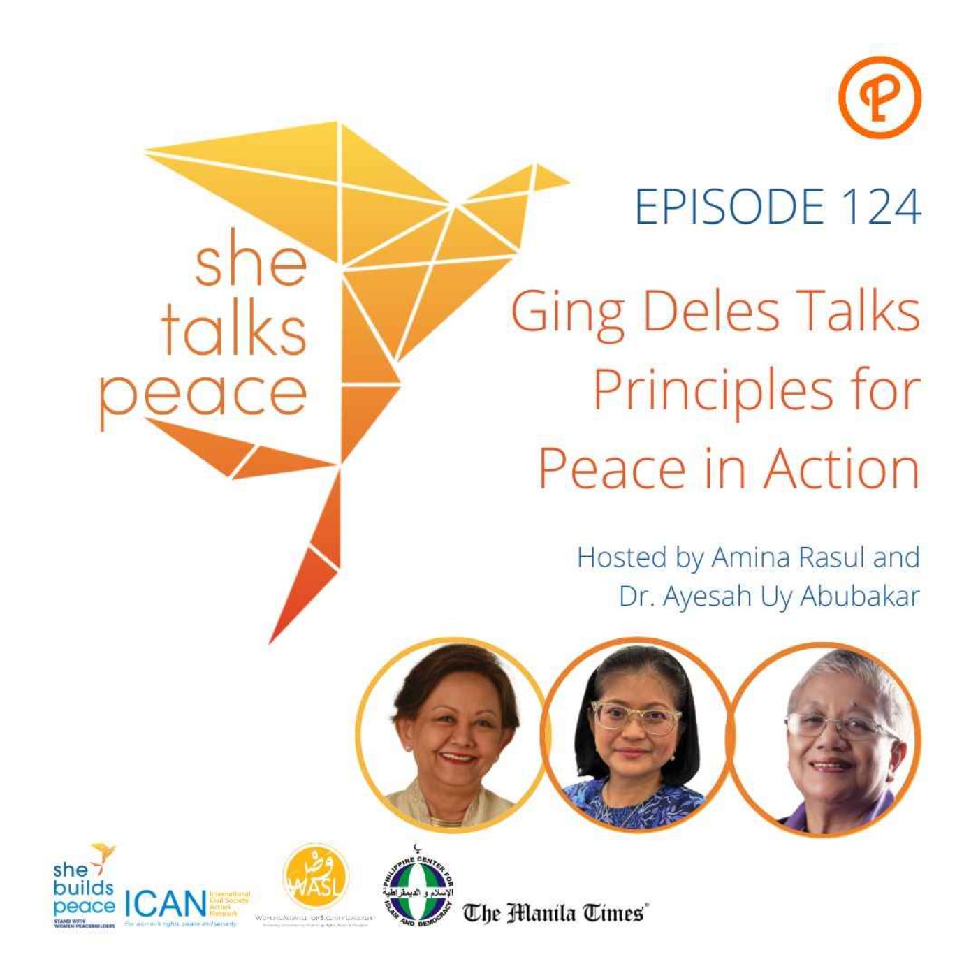 cover art for Ep. 124: Ging Deles Talks Principles for Peace in Action