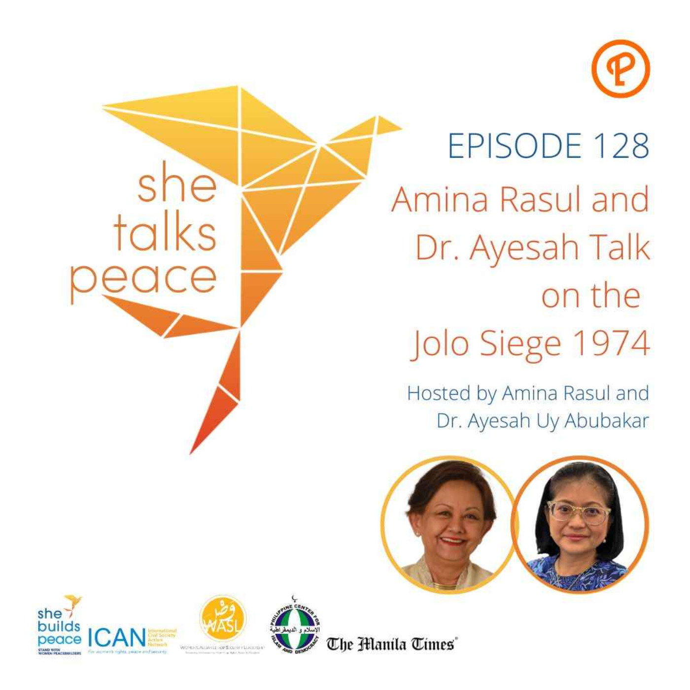 cover art for Ep. 128: Amina Rasul and Dr. Ayesah Talk on the Jolo Siege 1974