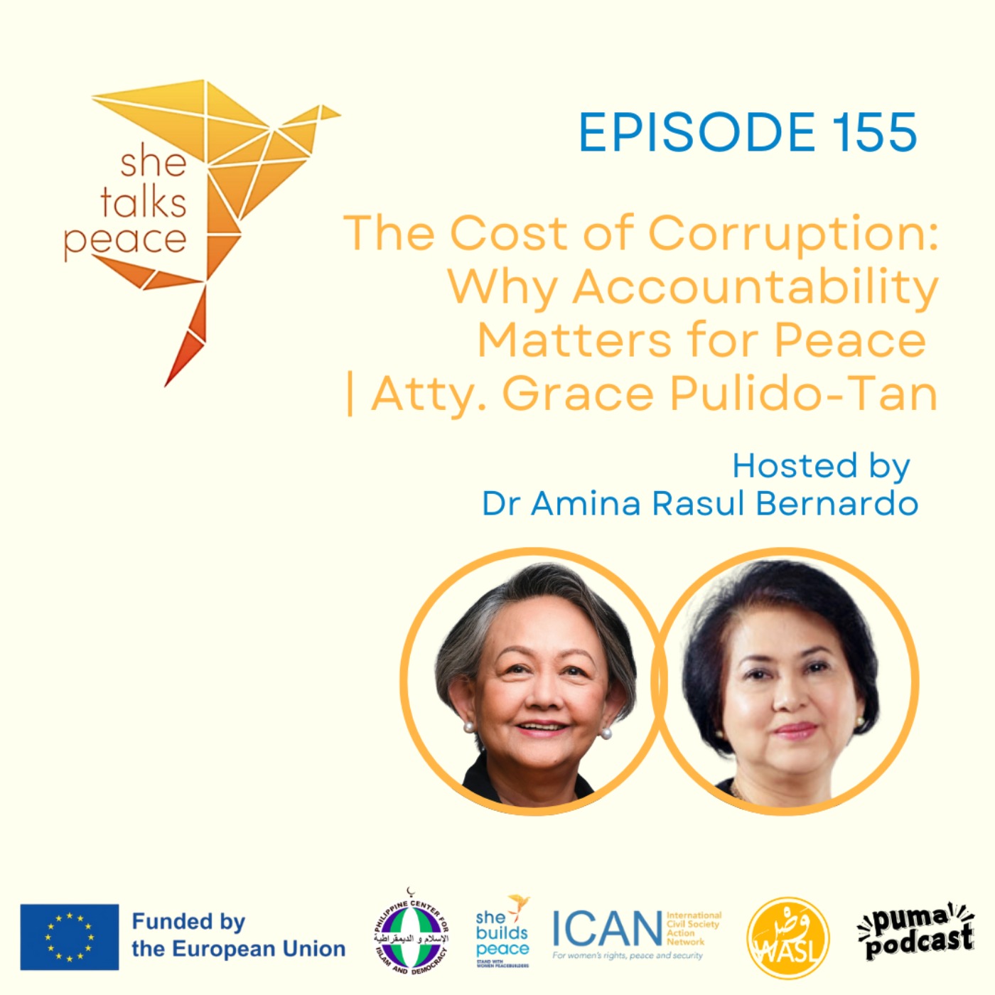 Ep. 155: The Cost of Corruption: Why Accountability Matters for Peace | Atty. Grace Pulido-Tan