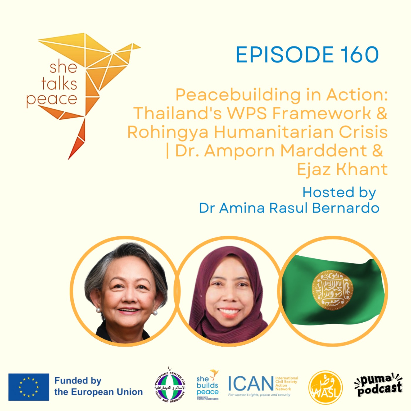 Ep. 160: Peacebuilding in Action: Thailand's WPS Framework & Rohingya Humanitarian Crisis Ep. 160: Peacebuilding in Action: Thailand's WPS Framework & Rohingya Humanitarian Crisis