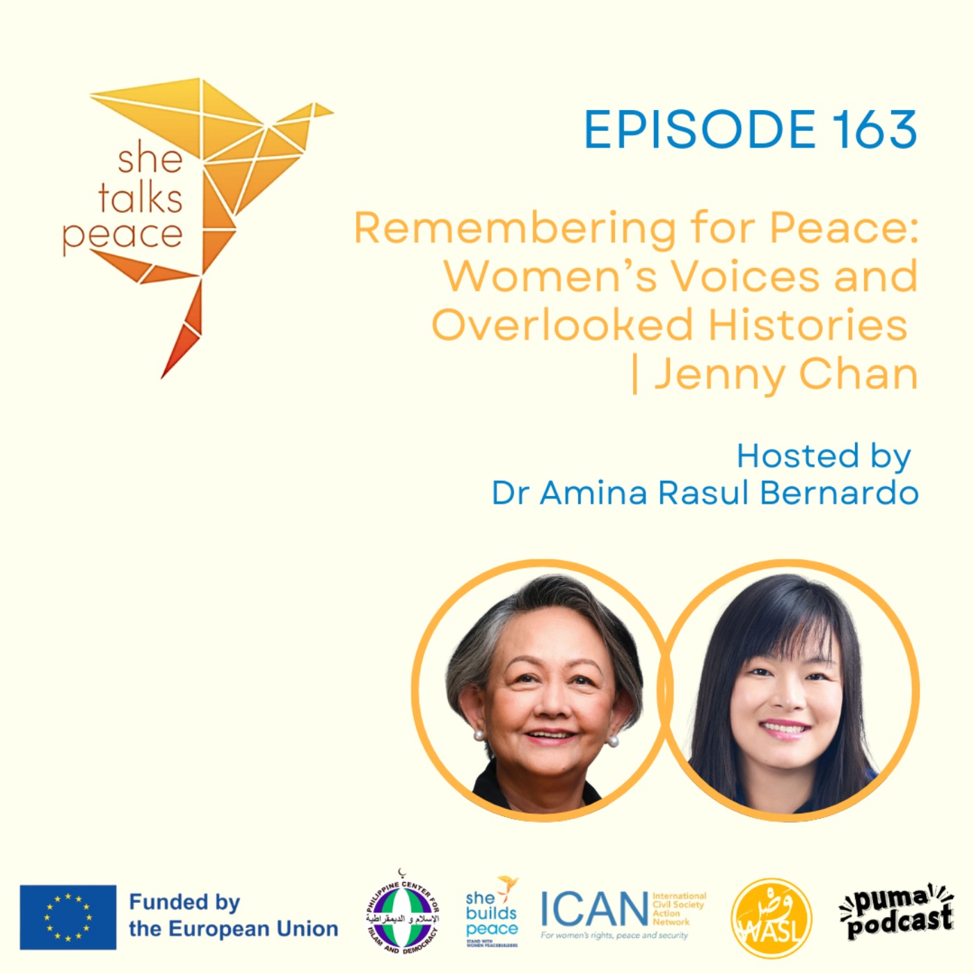 Ep. 163 : Memory & Justice: Women's Stories from Wartime Asia | Jenny Chan Ep. 163 : Memory & Justice: Women's Stories from Wartime Asia | Jenny Chan
