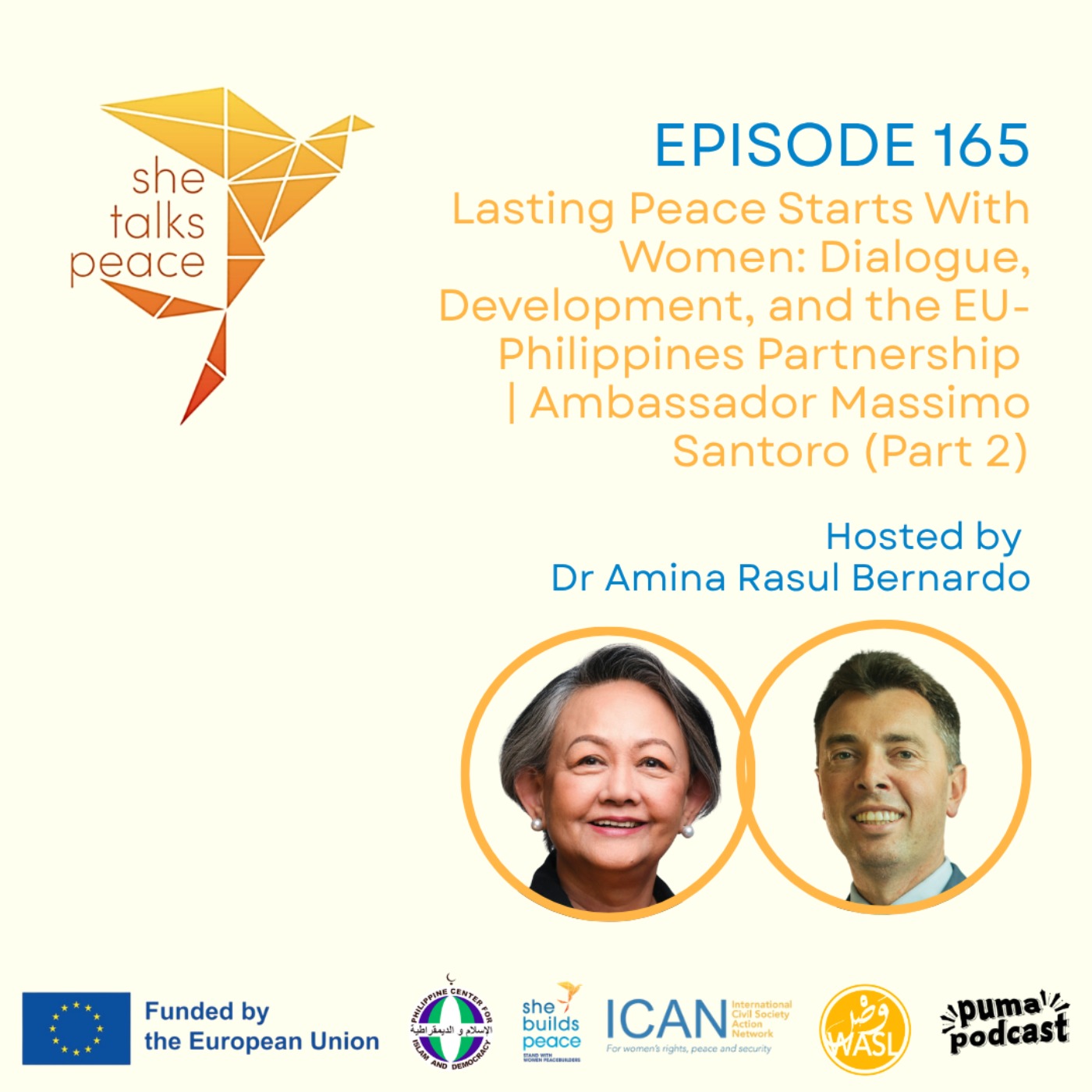 Ep. 165 : Lasting Peace Starts With Women: Dialogue, Development, and the EU-Philippines Partnership | Ambassador Massimo Santoro (Part 2) episode artwork