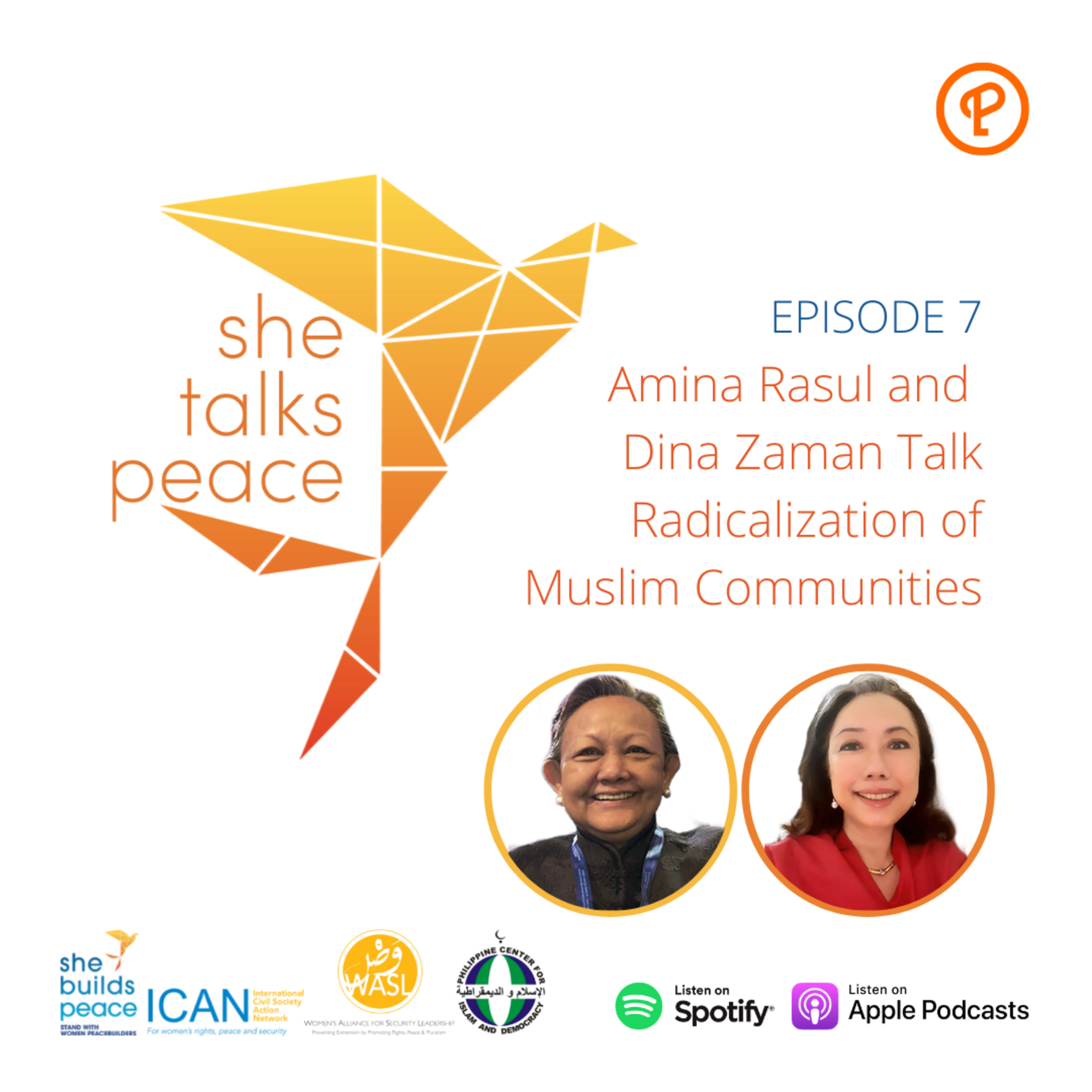 Ep. 7: Amina Rasul and Dina Zaman Talk Radicalization of Muslim Communities