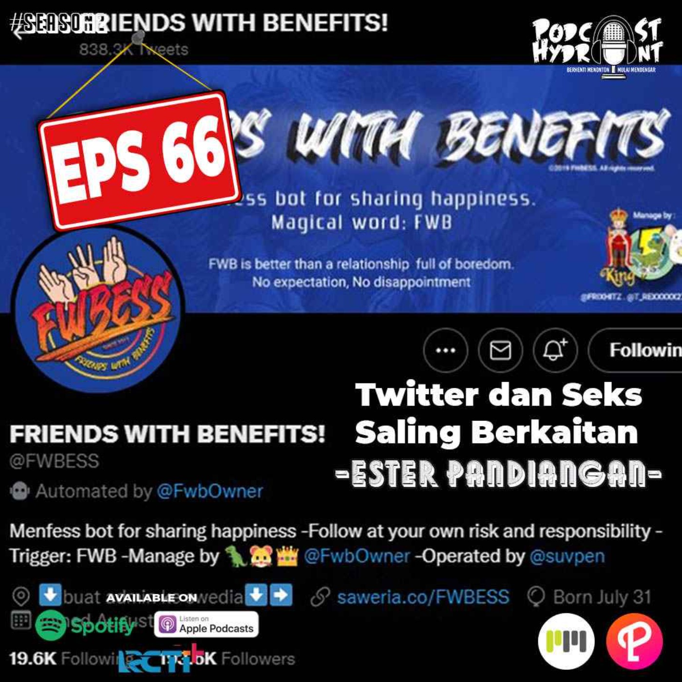 S2 Eps 66 Twitter dan Seks Saling Berkaitan, Dari Mananya with Ester Pandiangan episode artwork