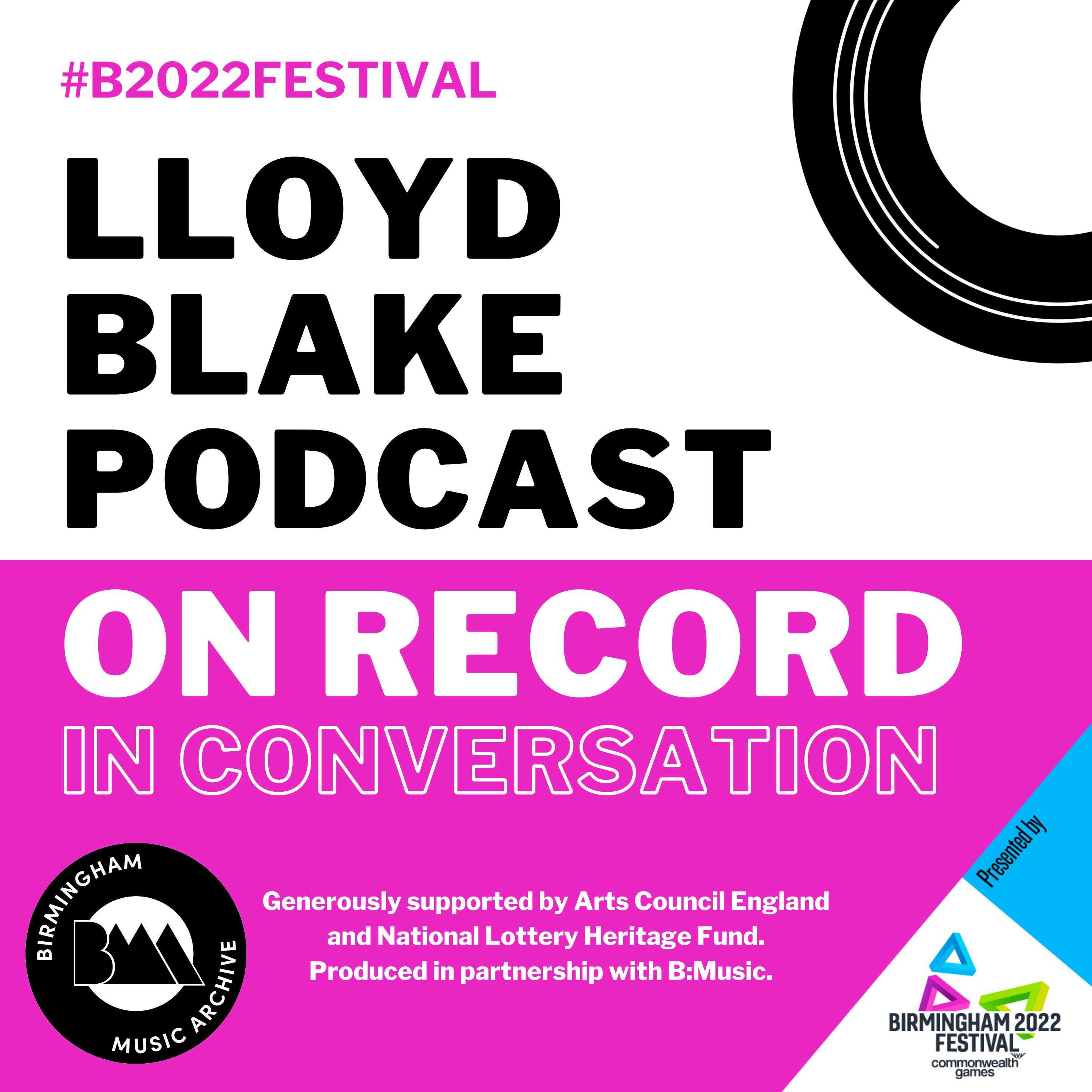 cover art for Lloyd Blake | On Record | In Conversation