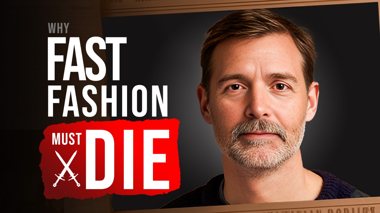 The problem with Fast Fashion with Patrick Grant - "Great British Sewing Bee "