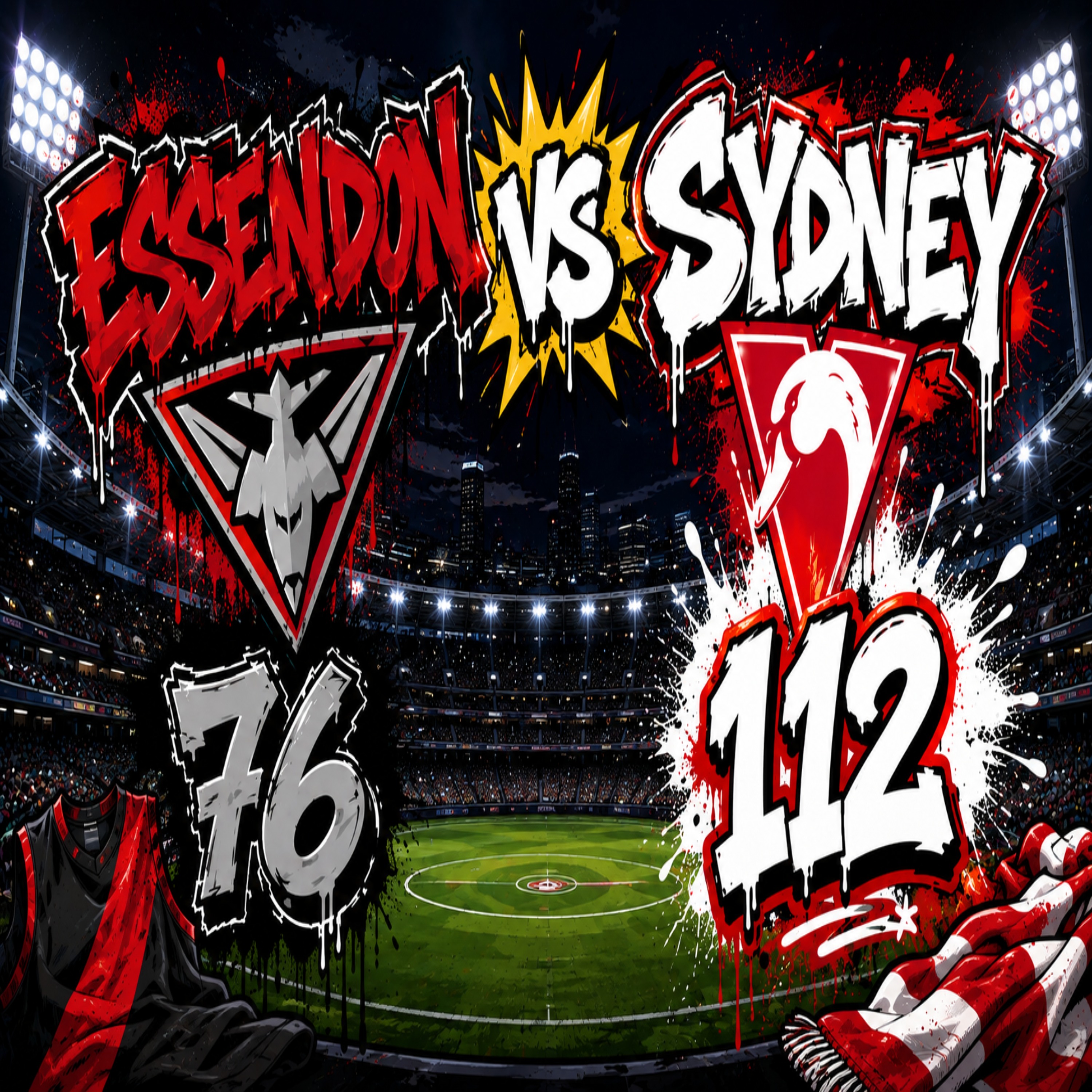 DONS SHOW PLENTY | Essendon vs. Sydney review - Round 23 2026 episode artwork