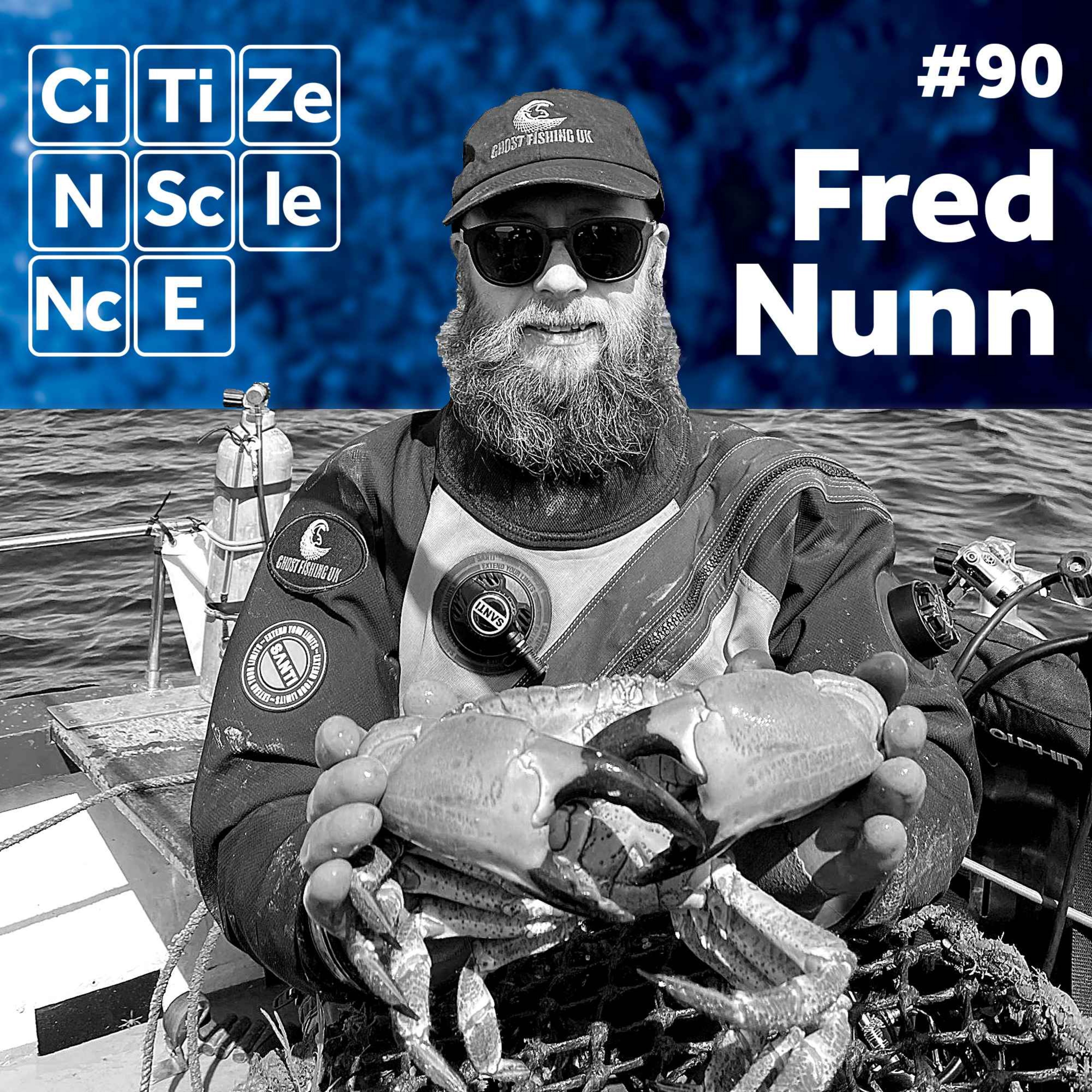 #090 Cleaning the Wrecks: A Diver’s Mission Beneath UK Waters with Fred Nunn episode artwork