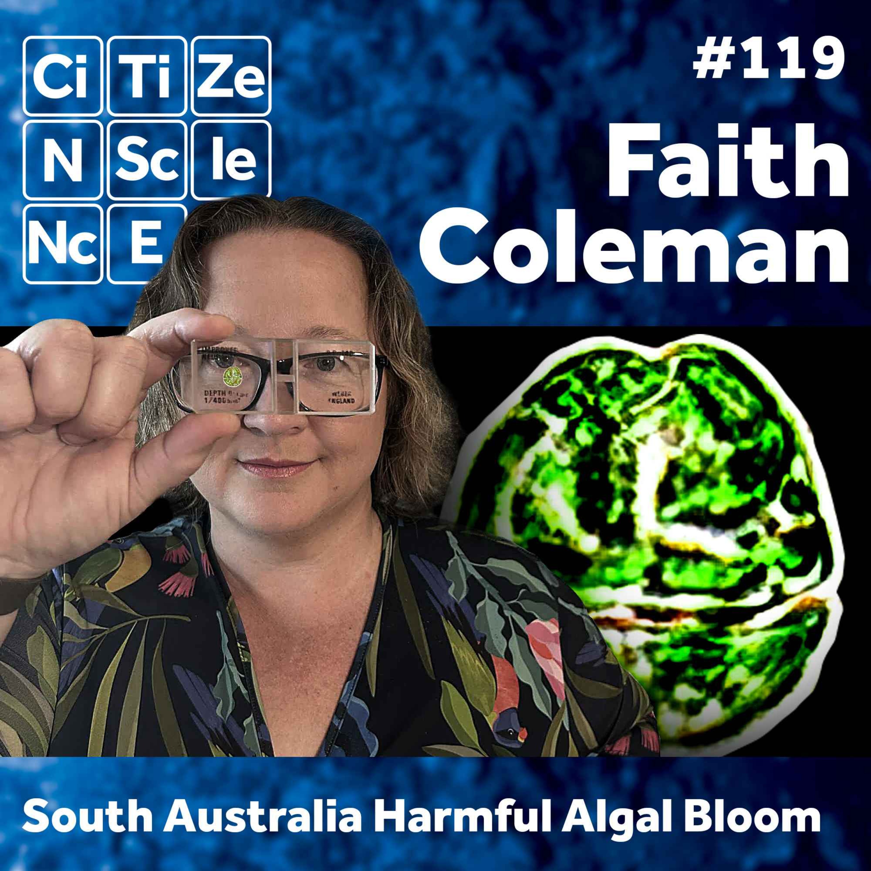 #119 Unraveling the Harmful Algal Bloom Off South Australia | Faith Coleman episode artwork