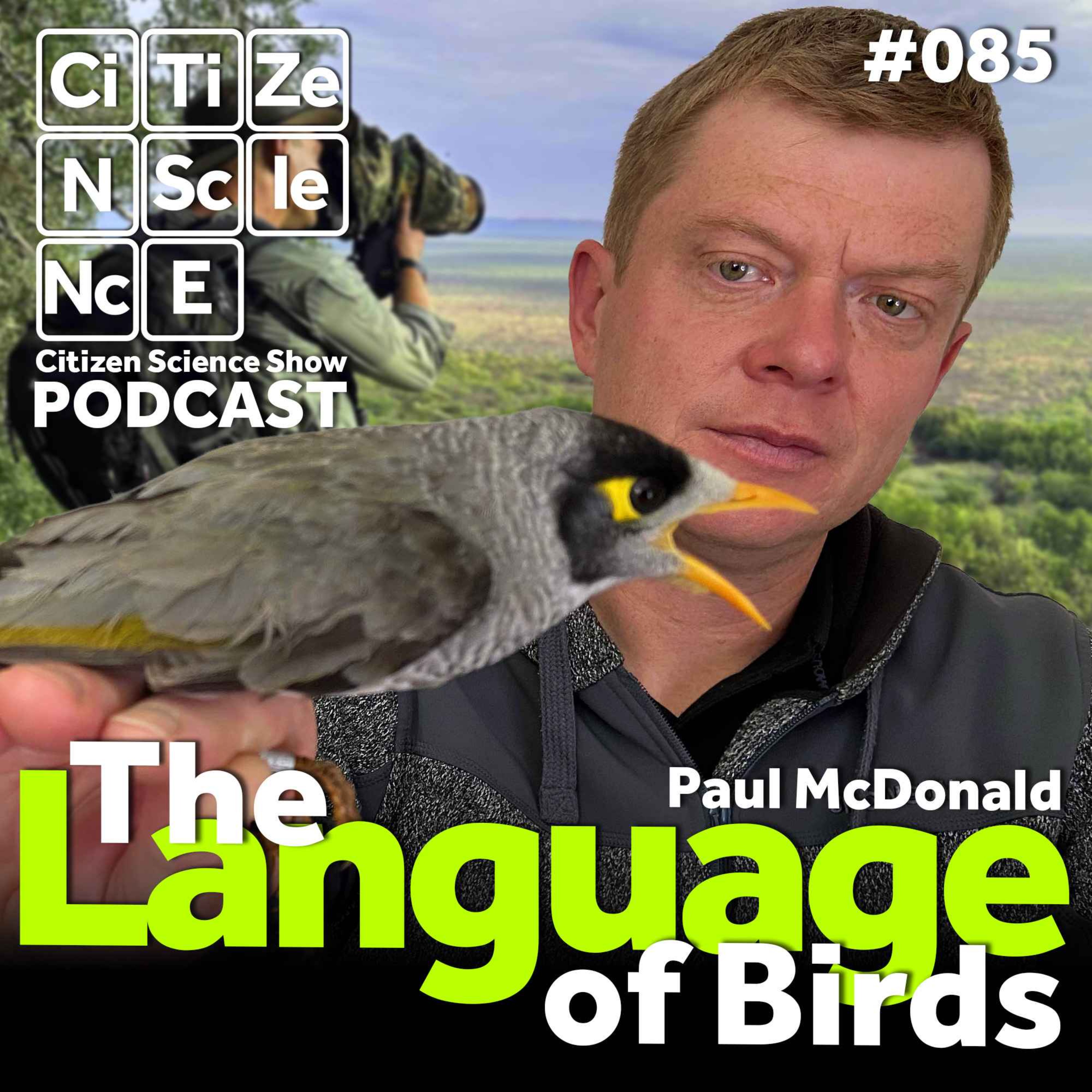 #085 Listening to the Language of Birds with Professor Paul McDonald episode artwork