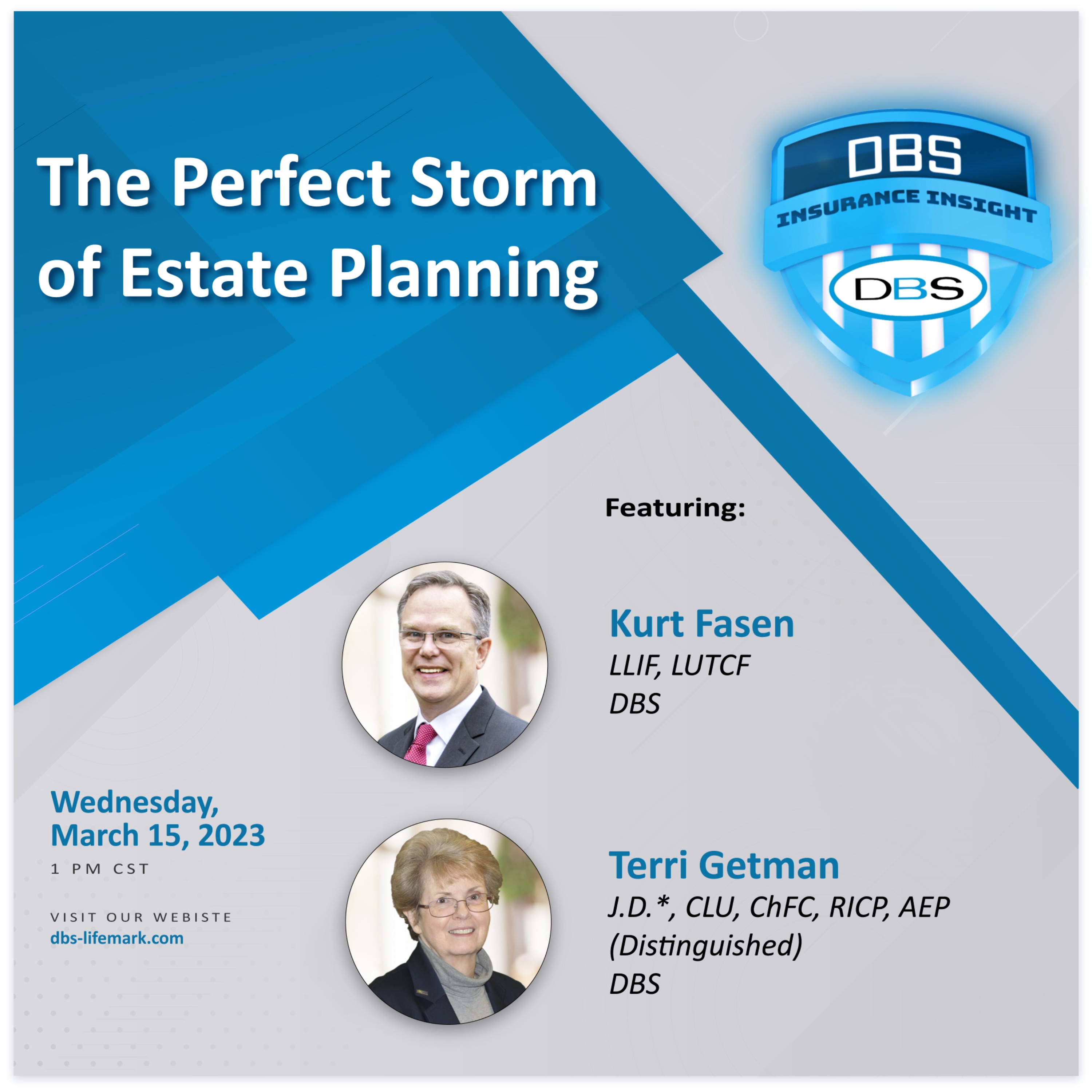 The Perfect Storm of Estate Planning Insurance Insight by DBS on Acast