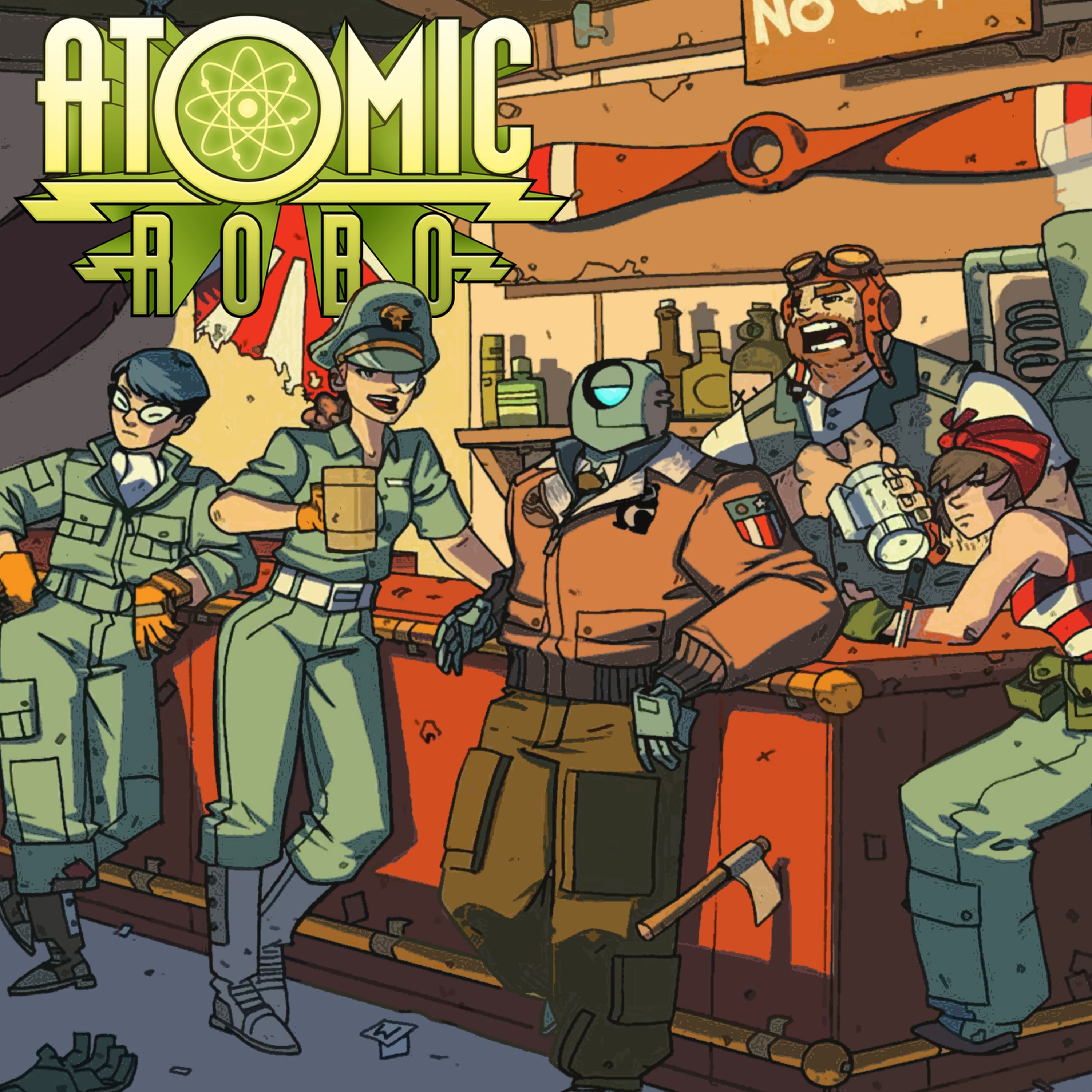 Atomic Robo: Nuts and Bolts :: The Flying She-Devils of the Pacific #2