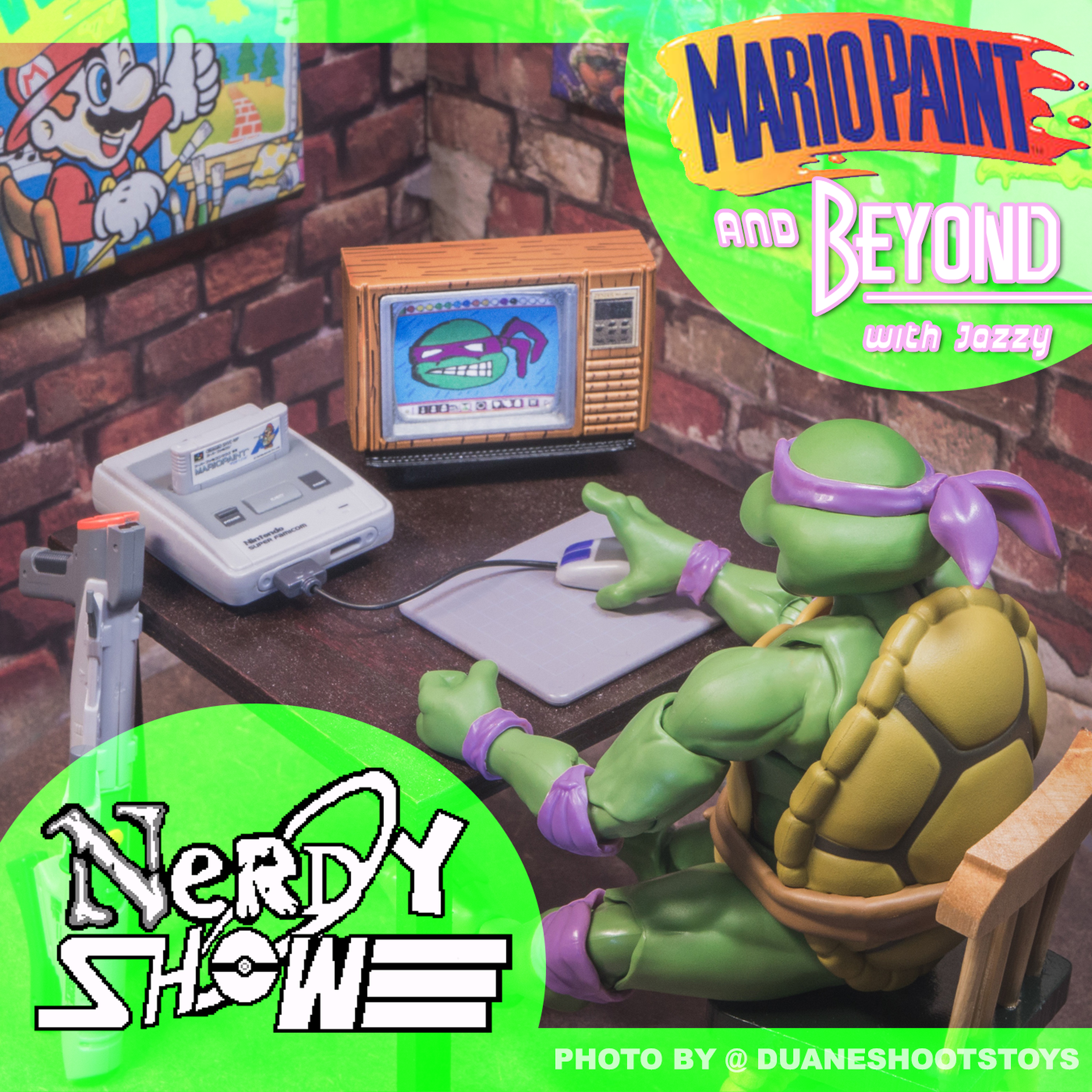 Microsode: Mario Paint and Beyond - 90s Creative Games with Jazzy Boho episode artwork