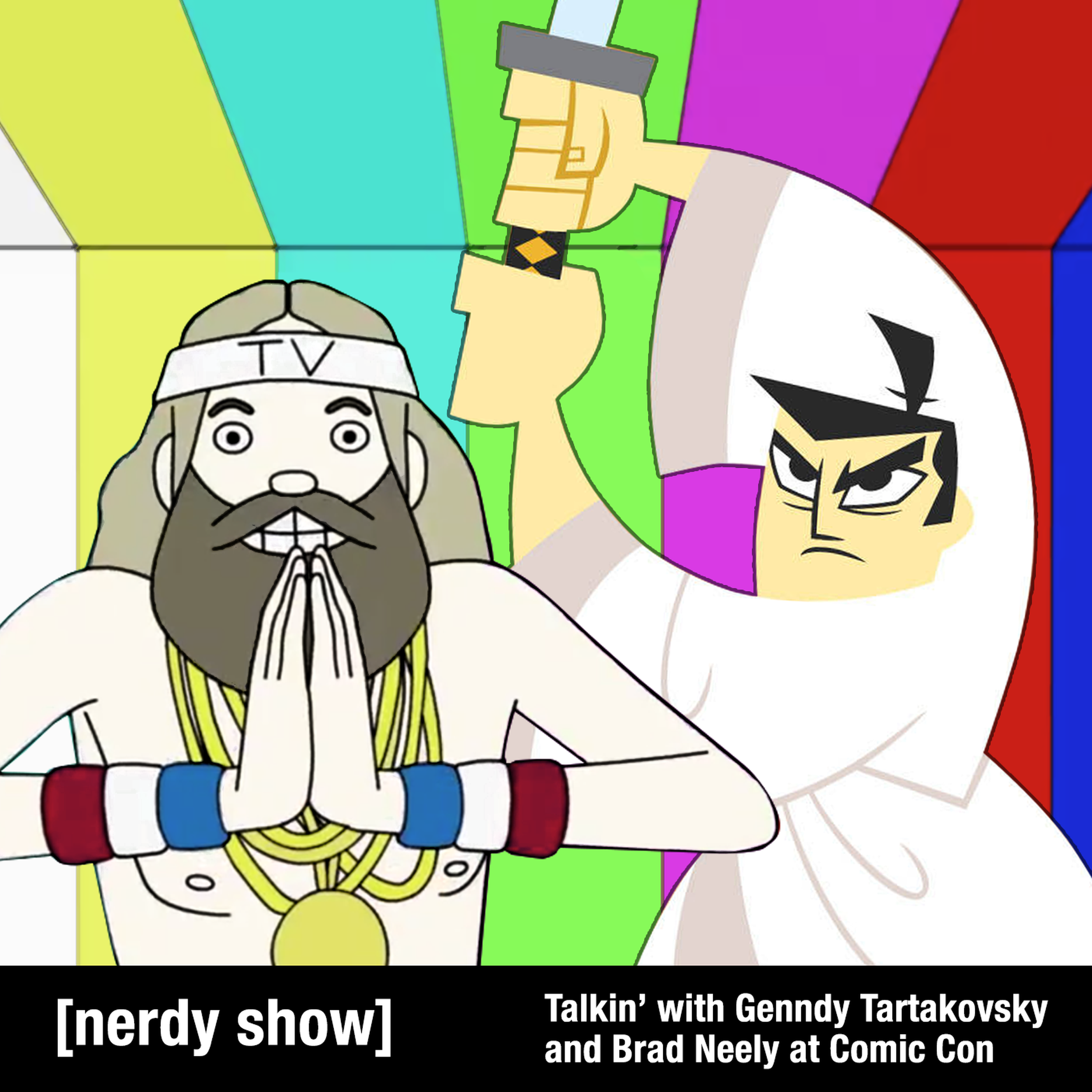 Nerdy Show Interviews: Samurai Jack's Genndy Tartakovsky and Brad Neely episode artwork